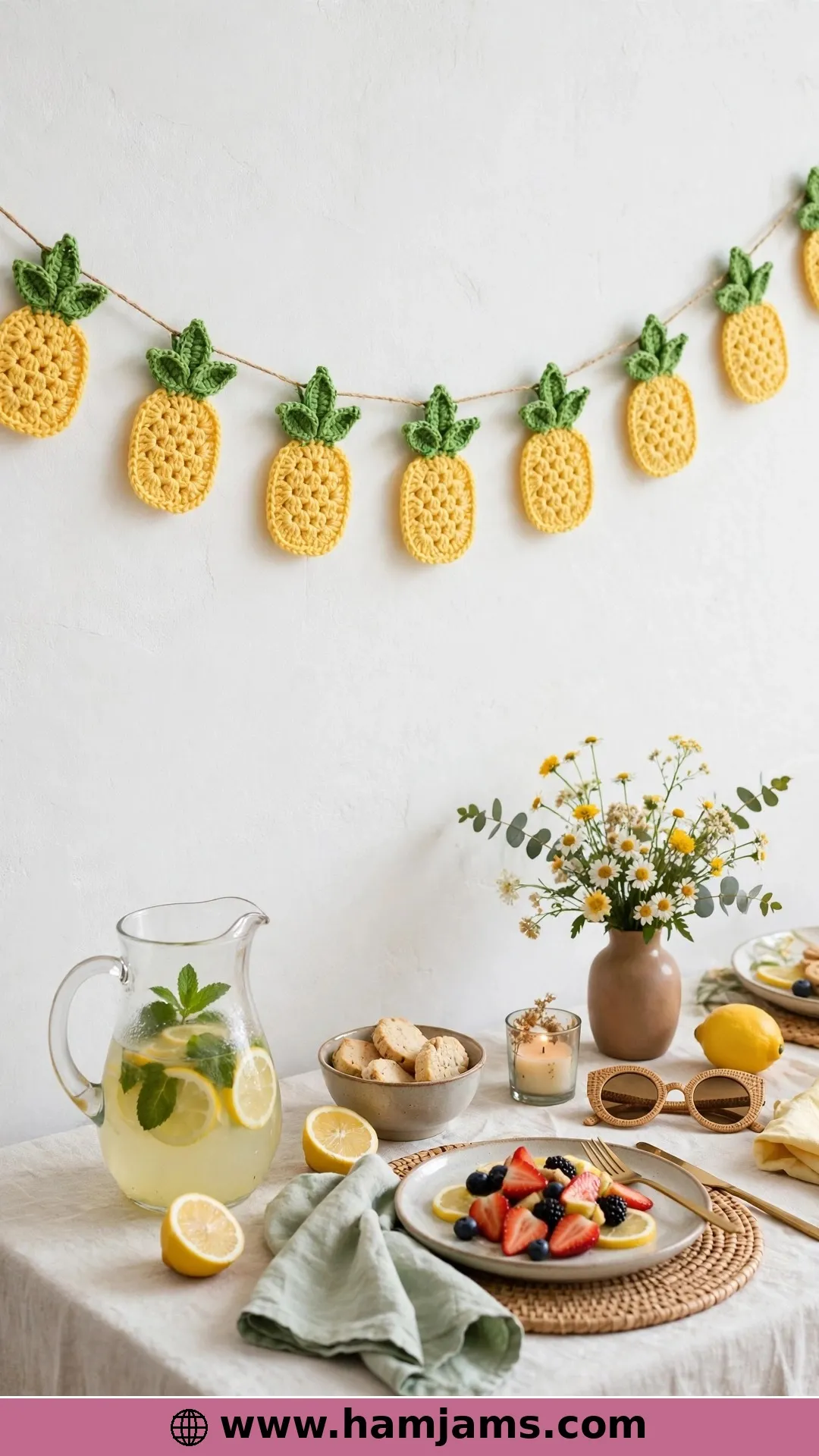 Tropical Bunting for Summer Parties