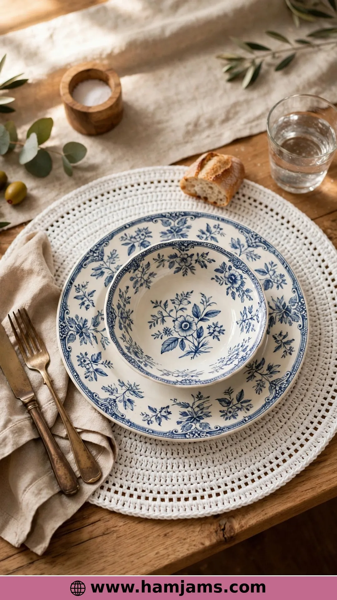 A Fifteen-Inch Round with a Cross-Stitch Border