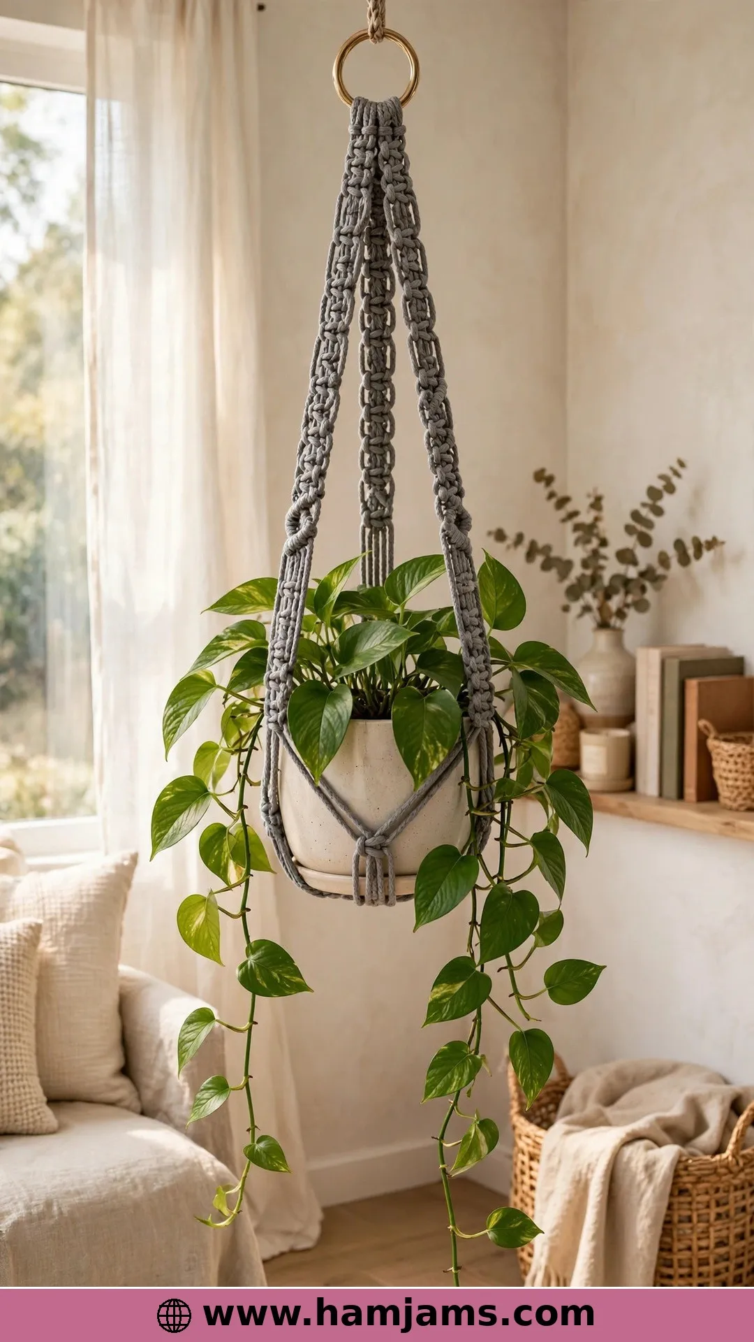 Macramé-Style Woven Straps, No Knotting Required