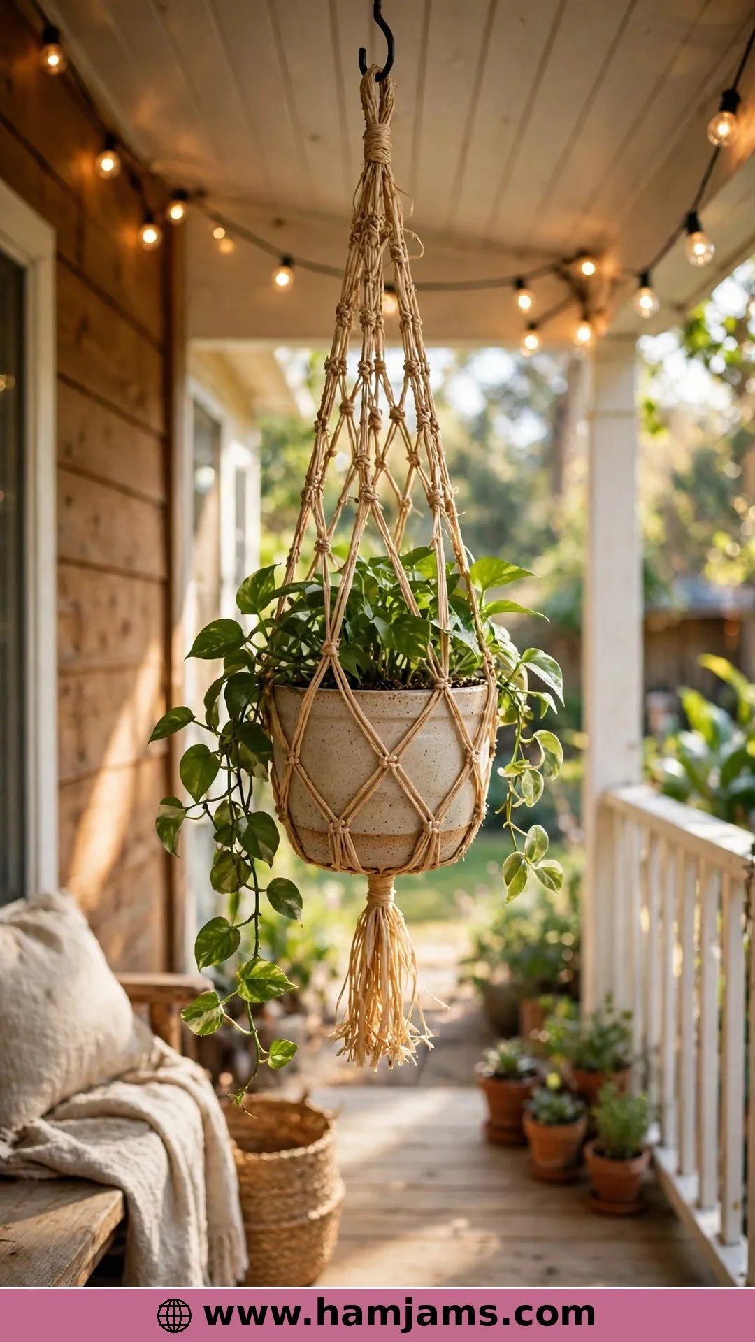 Size-It-Yourself Mesh for the Porch
