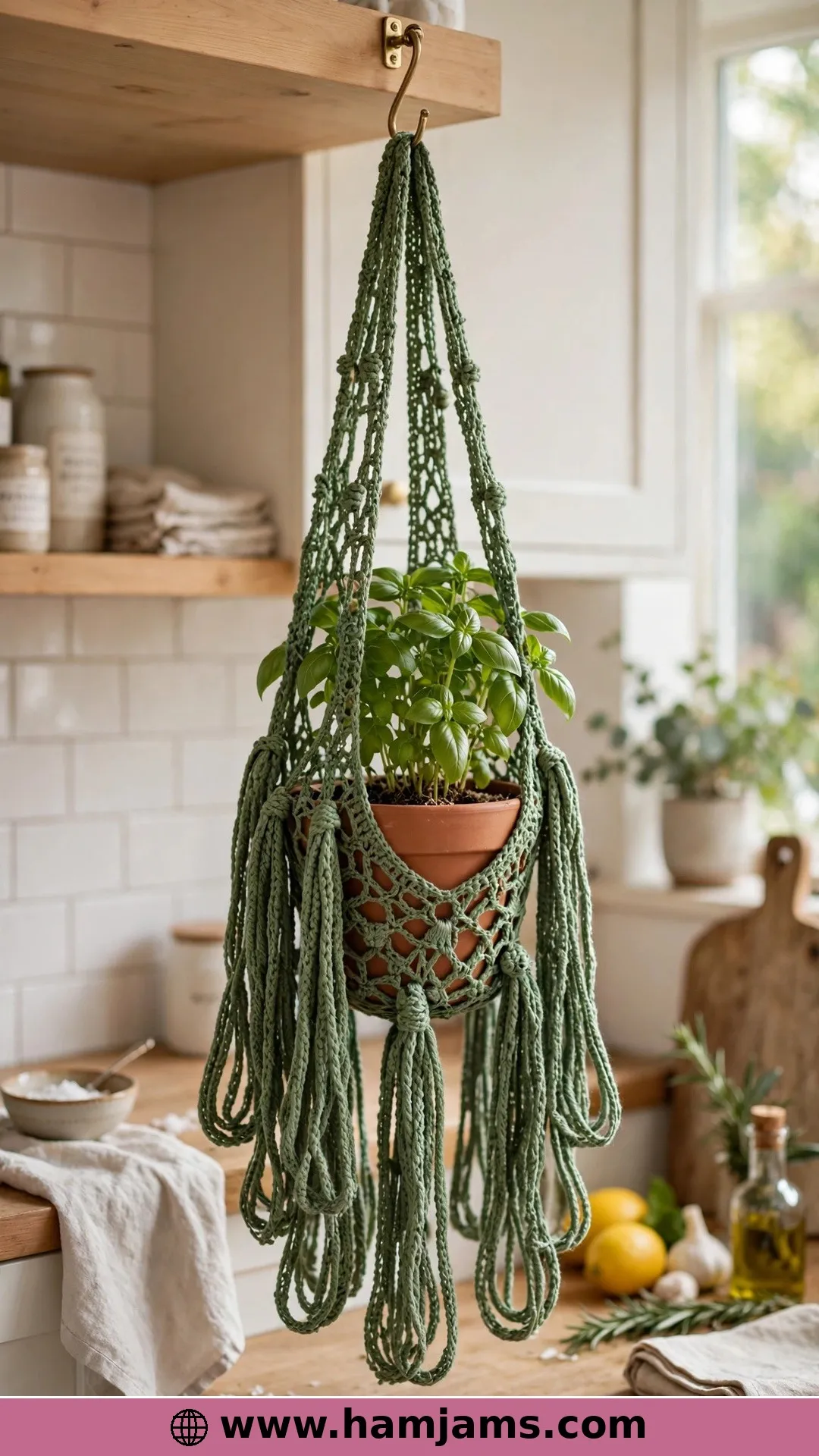 The Hanging Herb Holder With Six Sturdy Loops