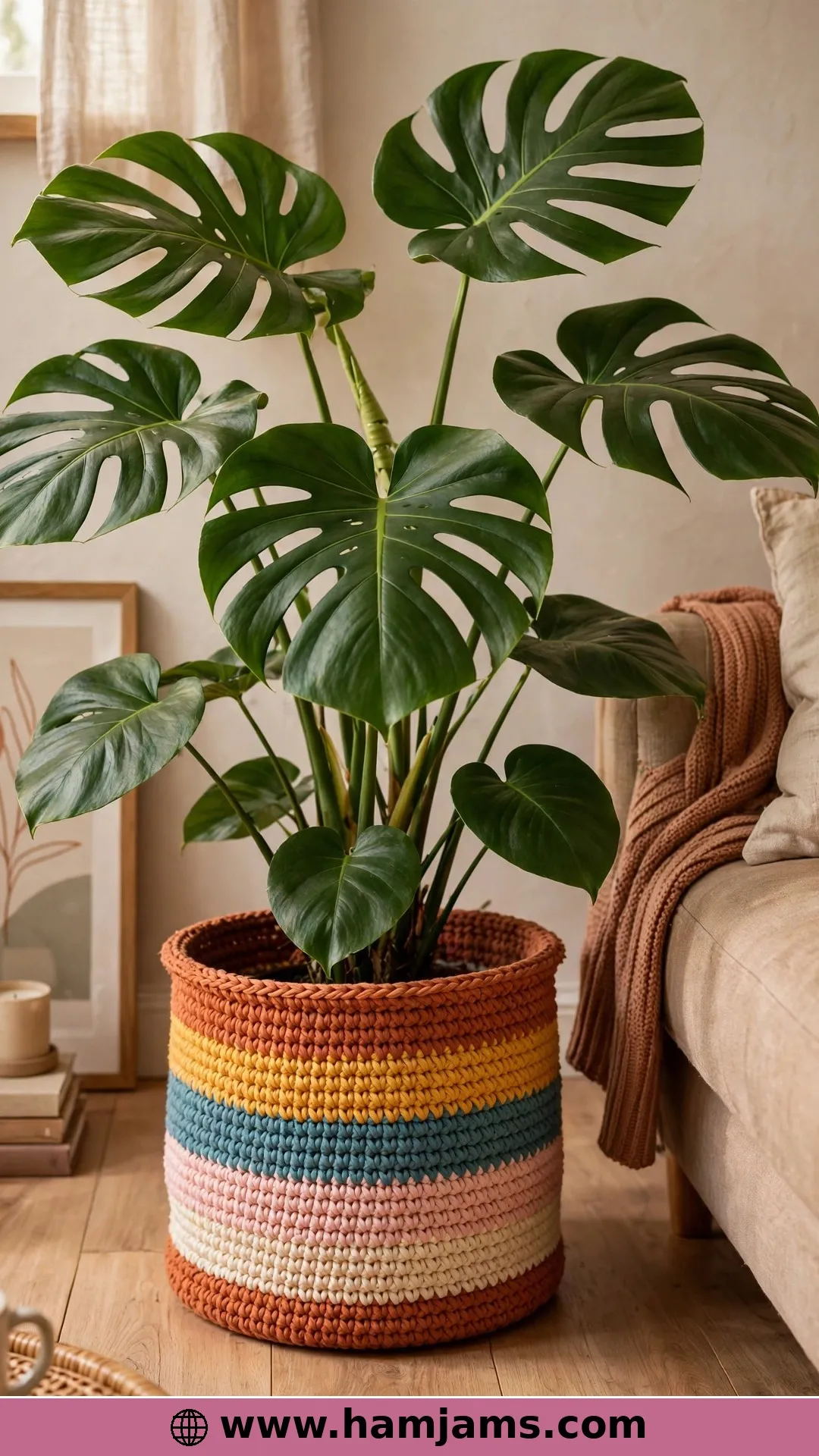The One-Skein Cotton Holder for a Big Pot