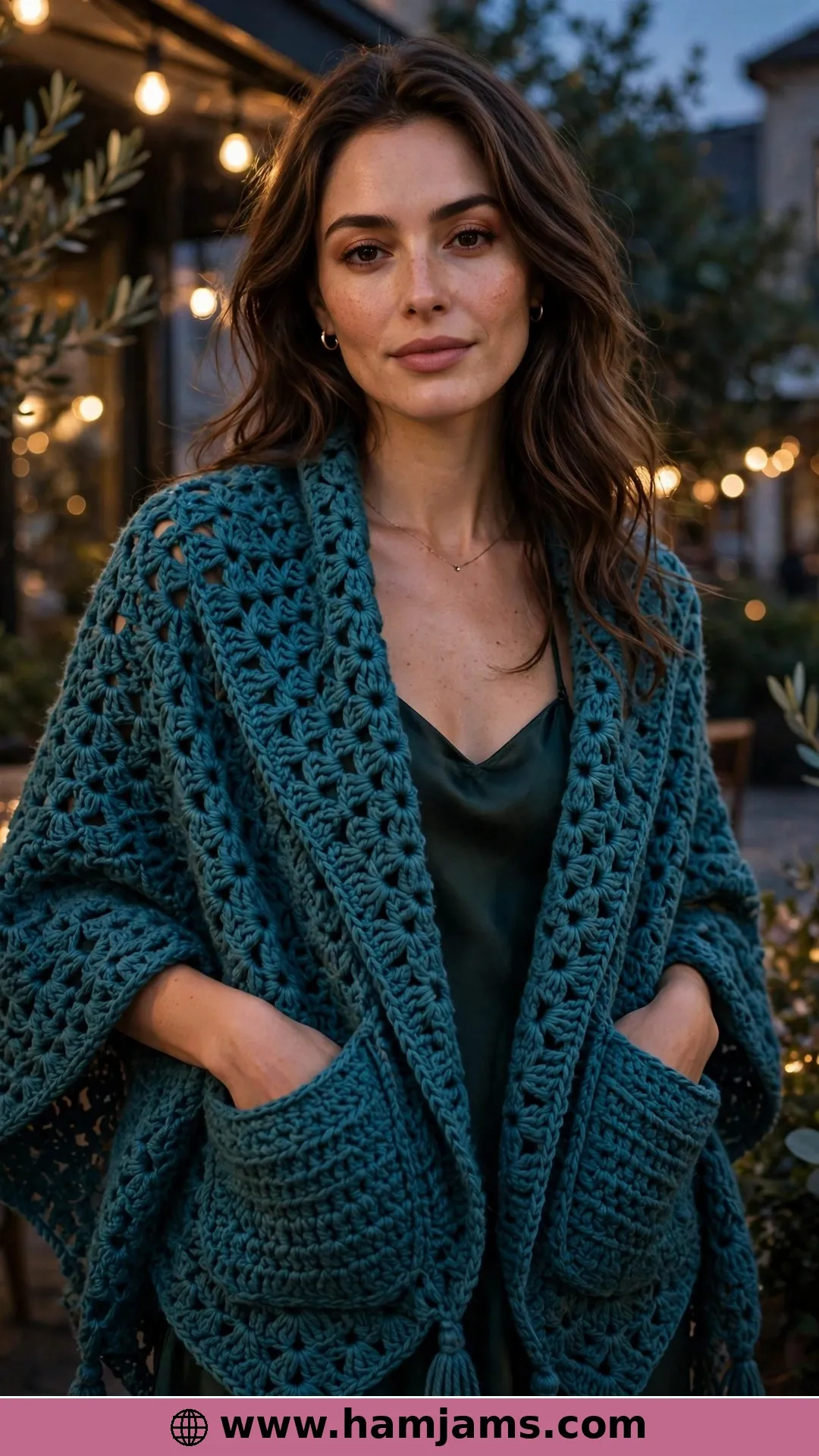 Trinity Stitch Texture in a Wool and Alpaca Blend