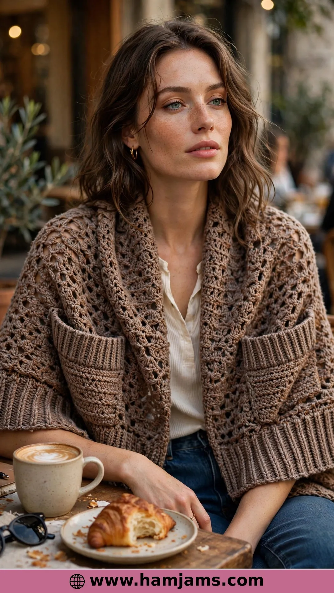 Granny's Tipple Pocket Shawl by Lullaby Lodge