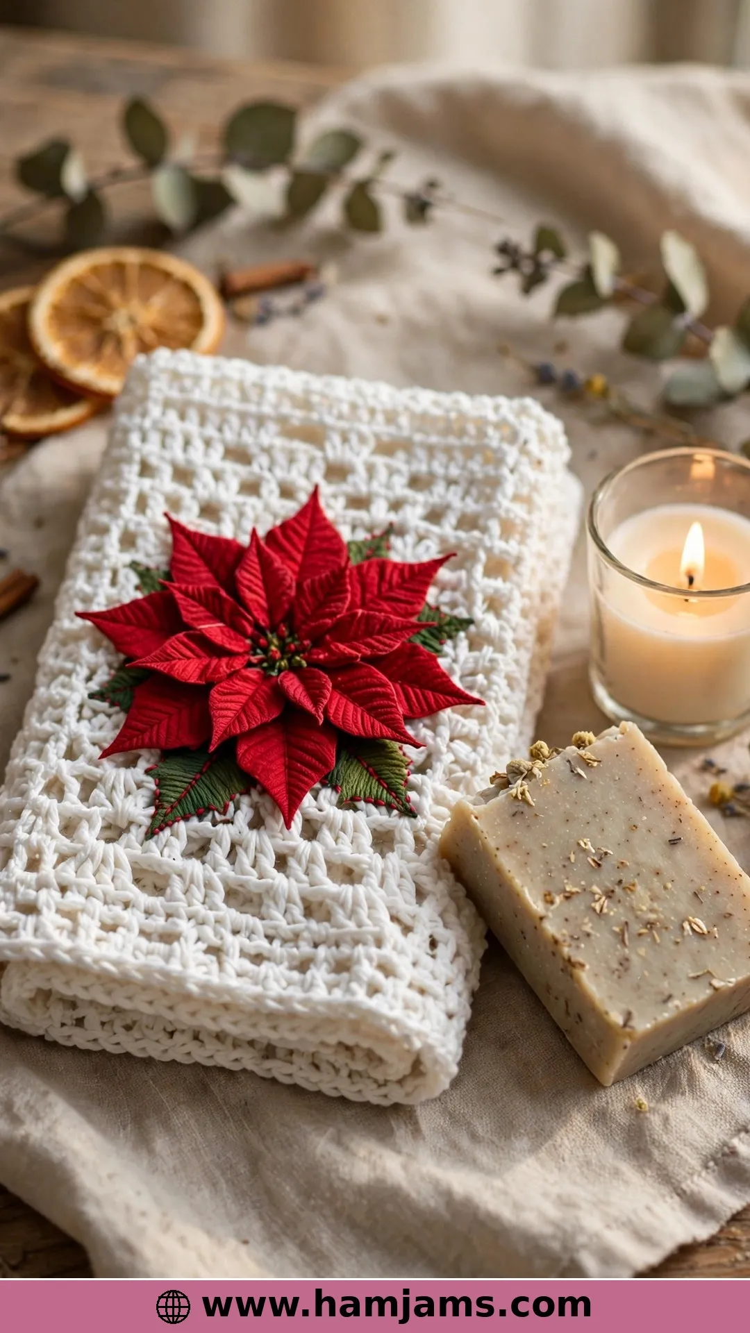 The Washcloth With a Sewn-On Bloom