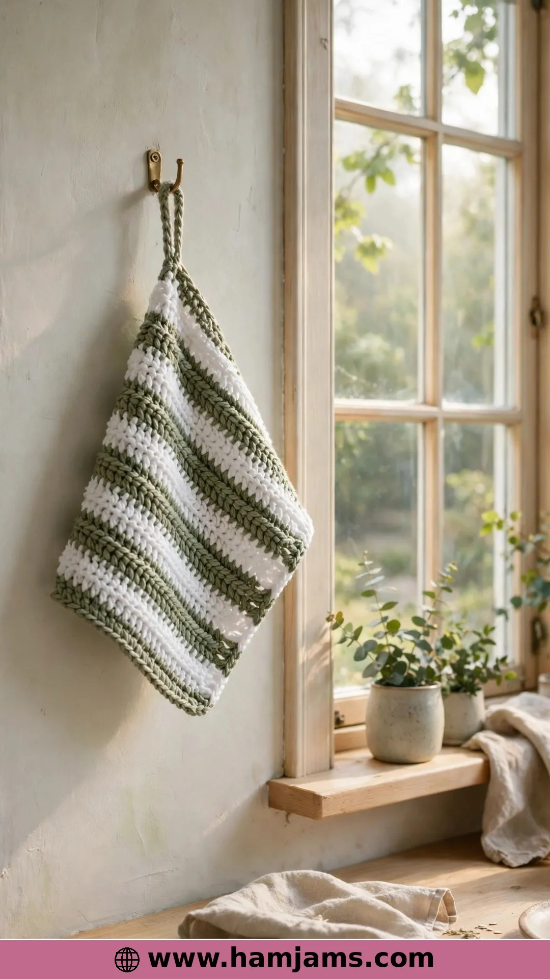 Stripes in Extra Extended Single Crochet