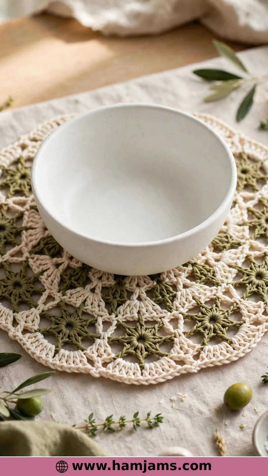 Two Circles and a Spider Stitch Join