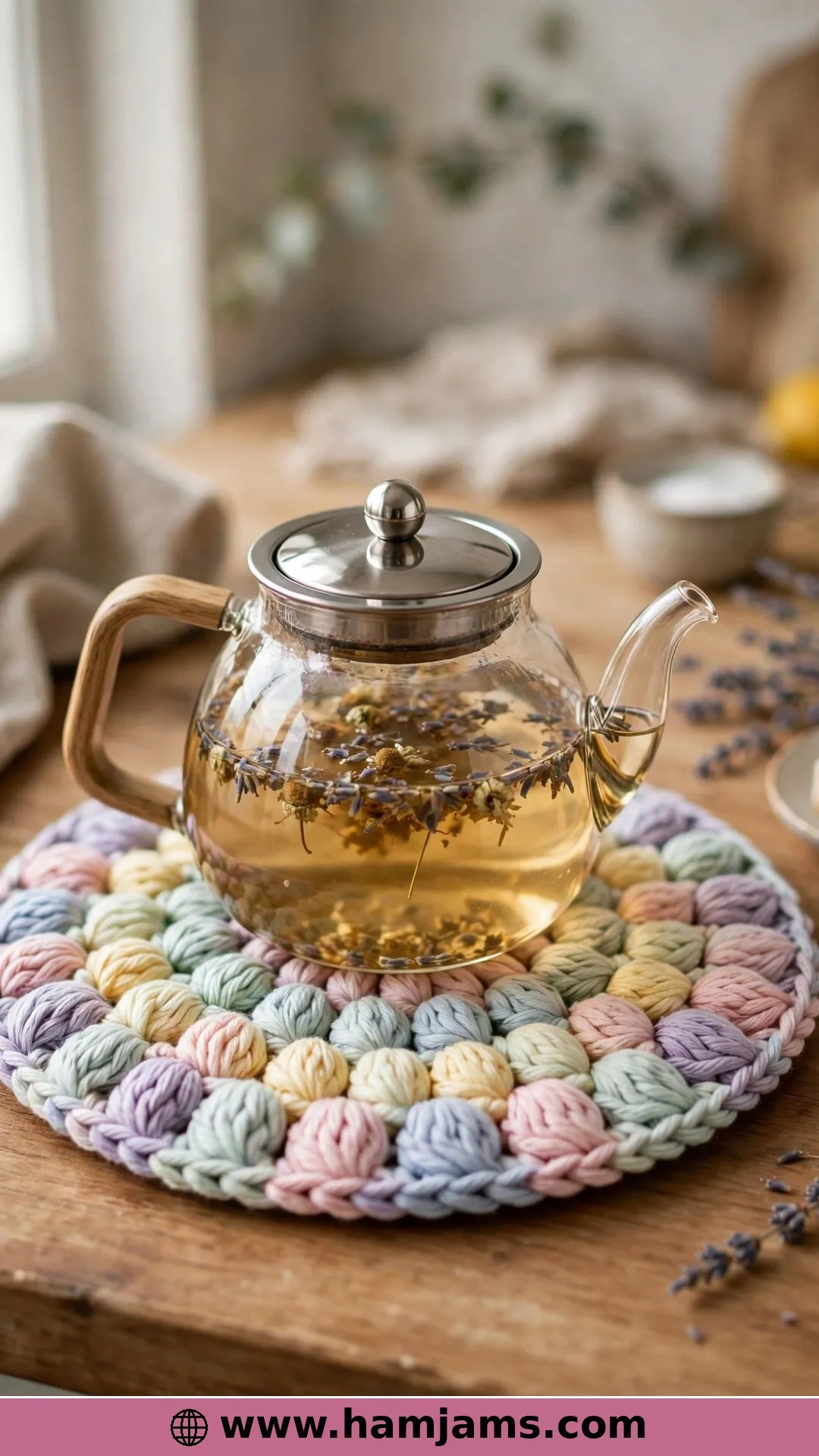 Puff Stitch Rounds, Made for the Tabletop