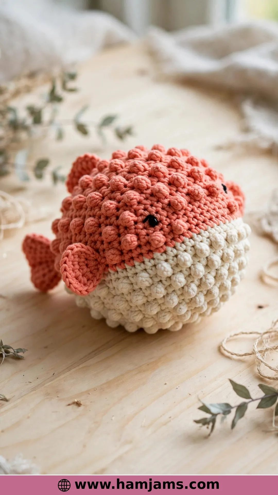 Pip, the No-Sew Bobble Friend