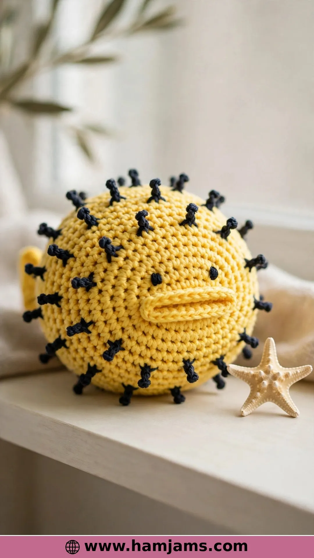 A Flat-Face Pufferfish, Built Step by Step (Video Tutorial)