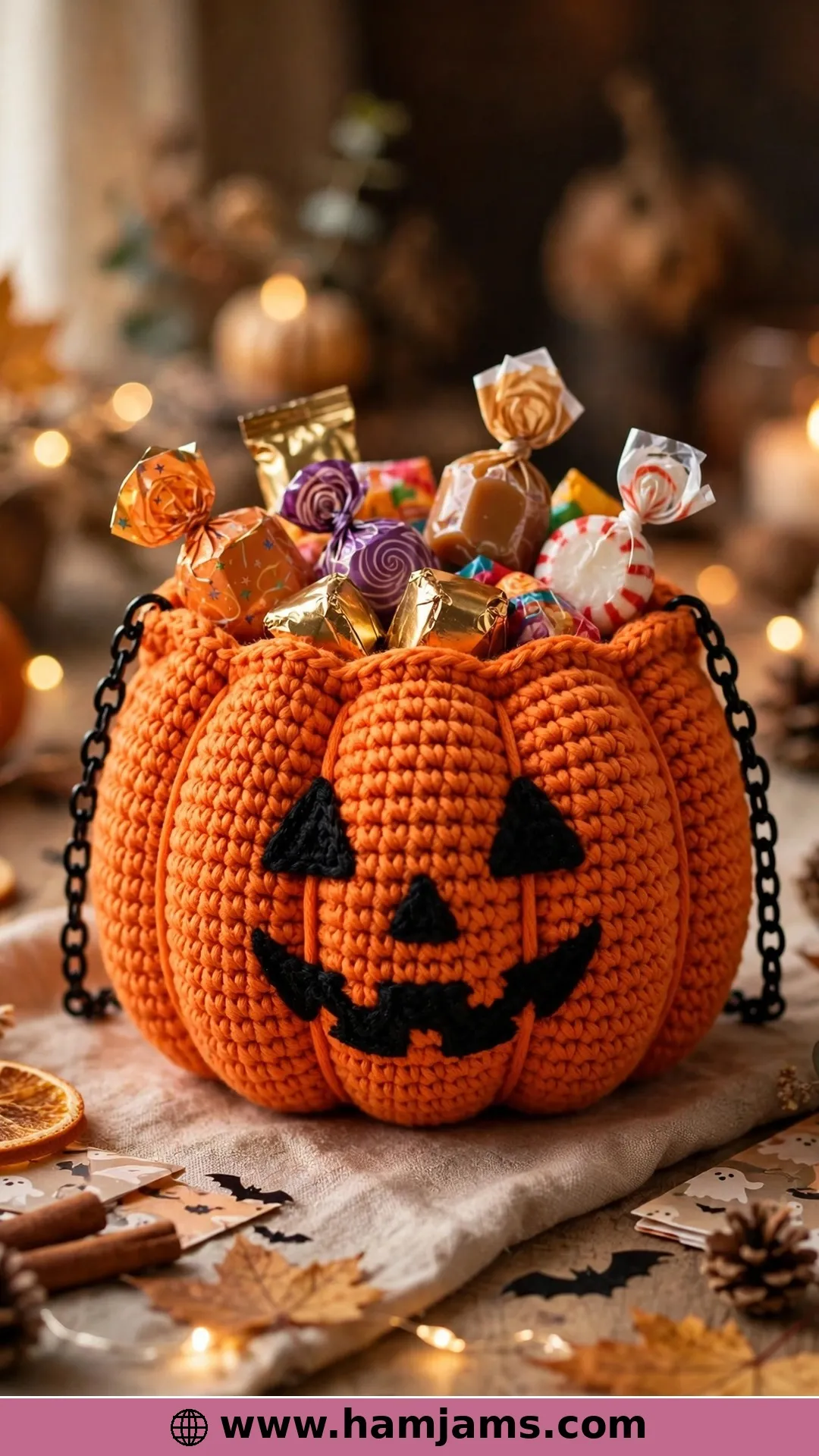 Mini Pumpkin Treat Bag