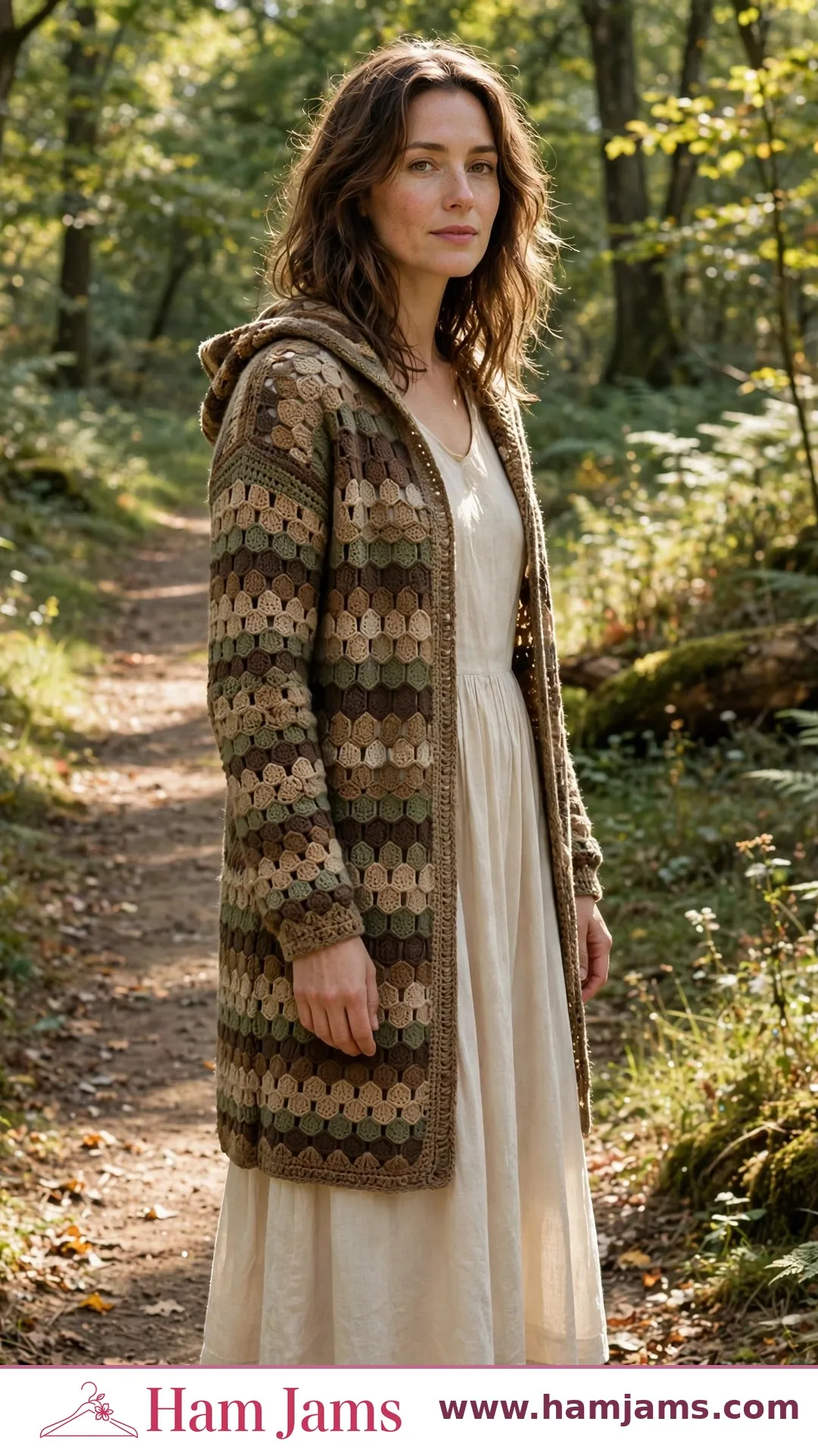 The Boho Hexagon Cardigan