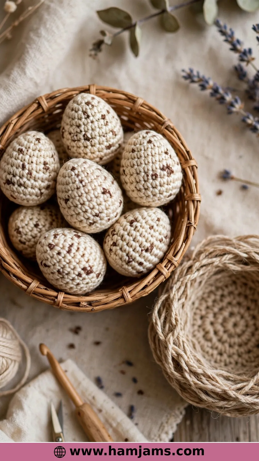 A Basket of Speckled Eggs Like a Quail's Clutch