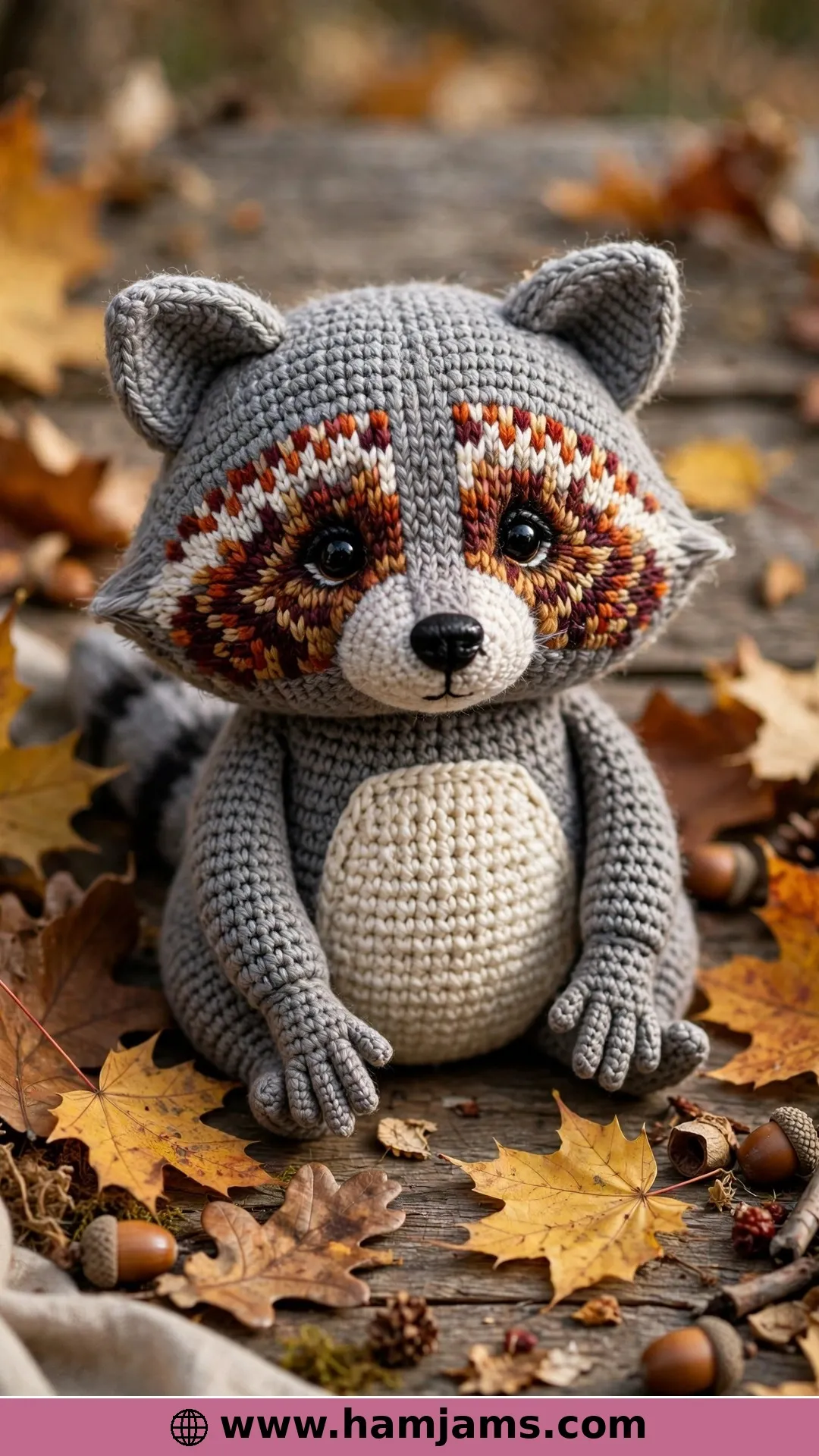 Jr. Rakku and His Colourwork Mask