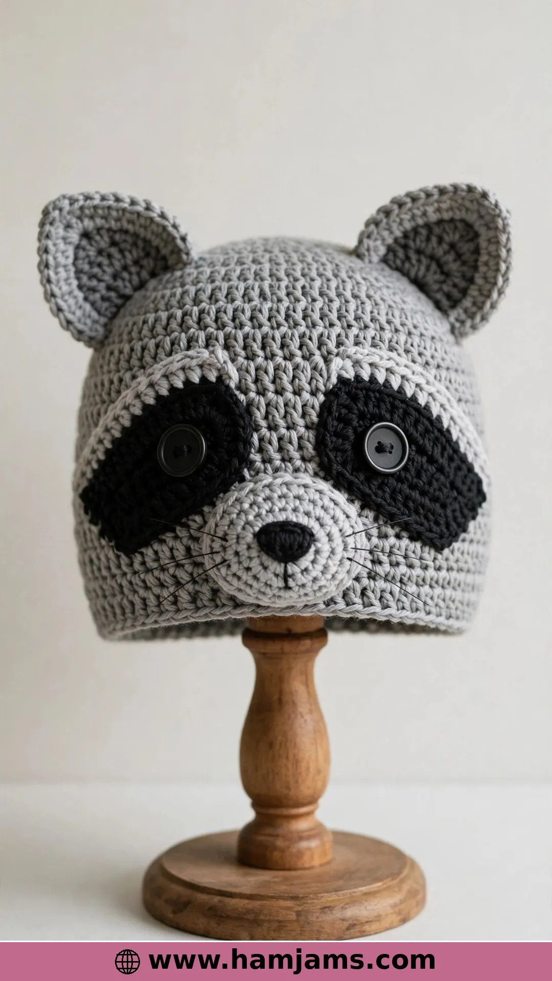 A Raccoon Hat for the Whole Family