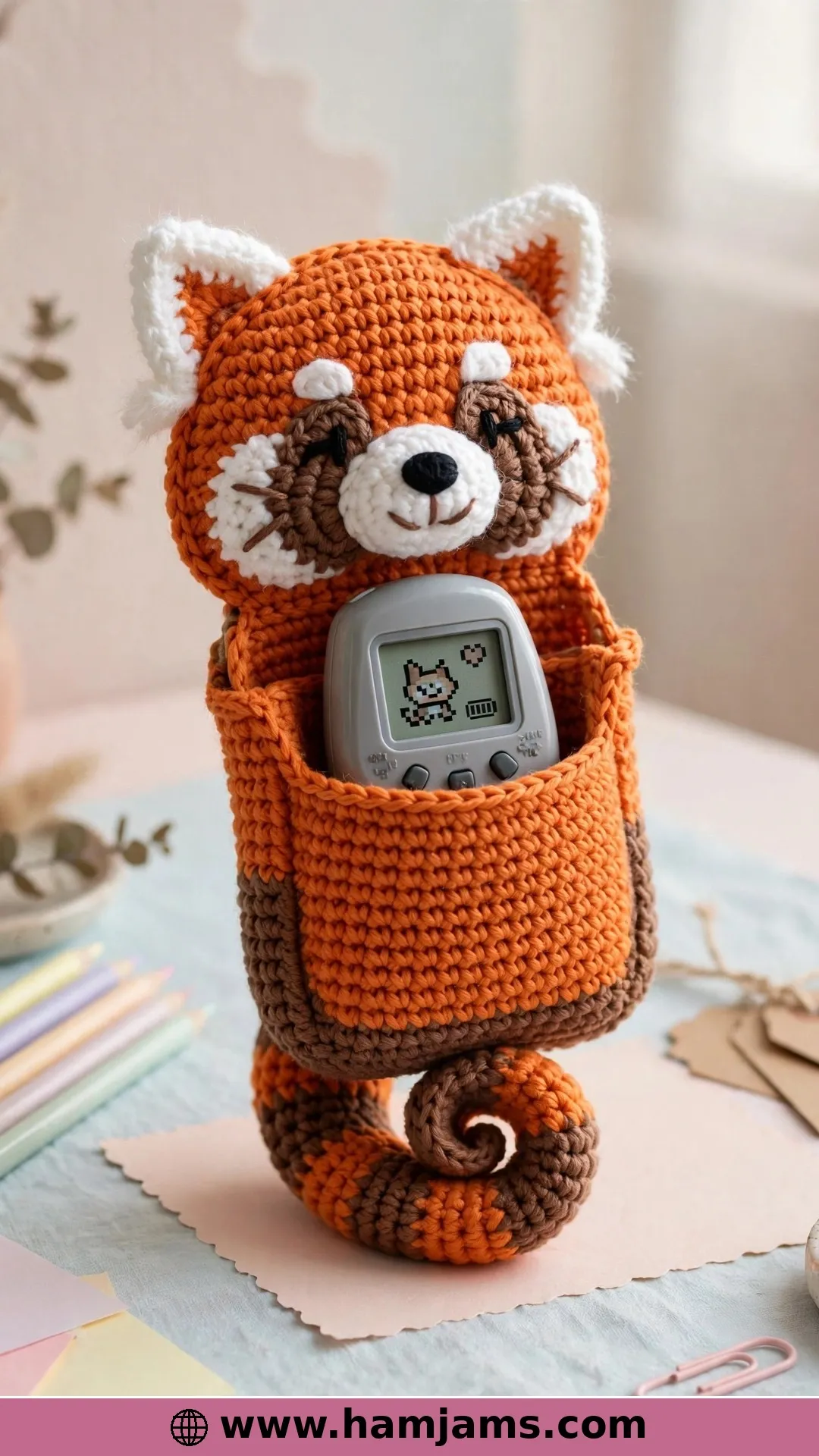 The Tamagotchi Case With a Tail Stand