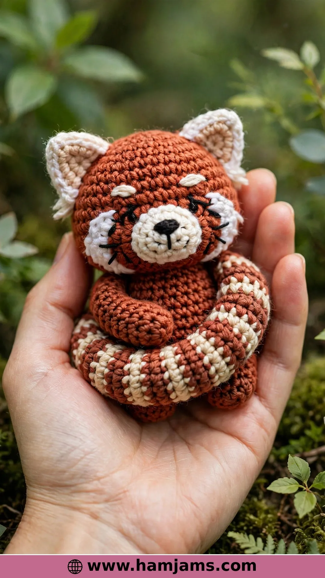 The Palm-Sized One With the Tail Wrapped Round