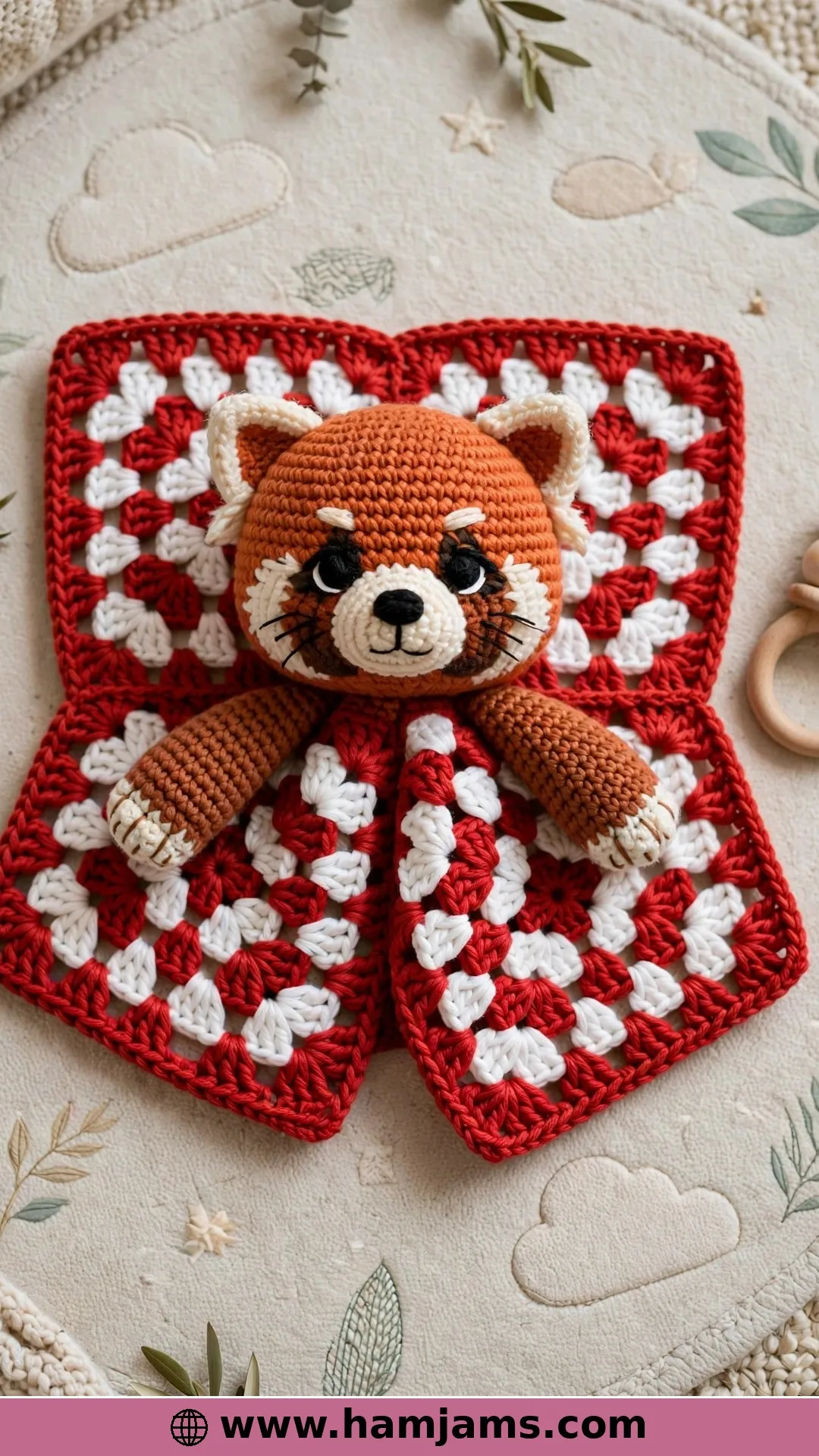 The Baby Lovey With the Granny Blanket