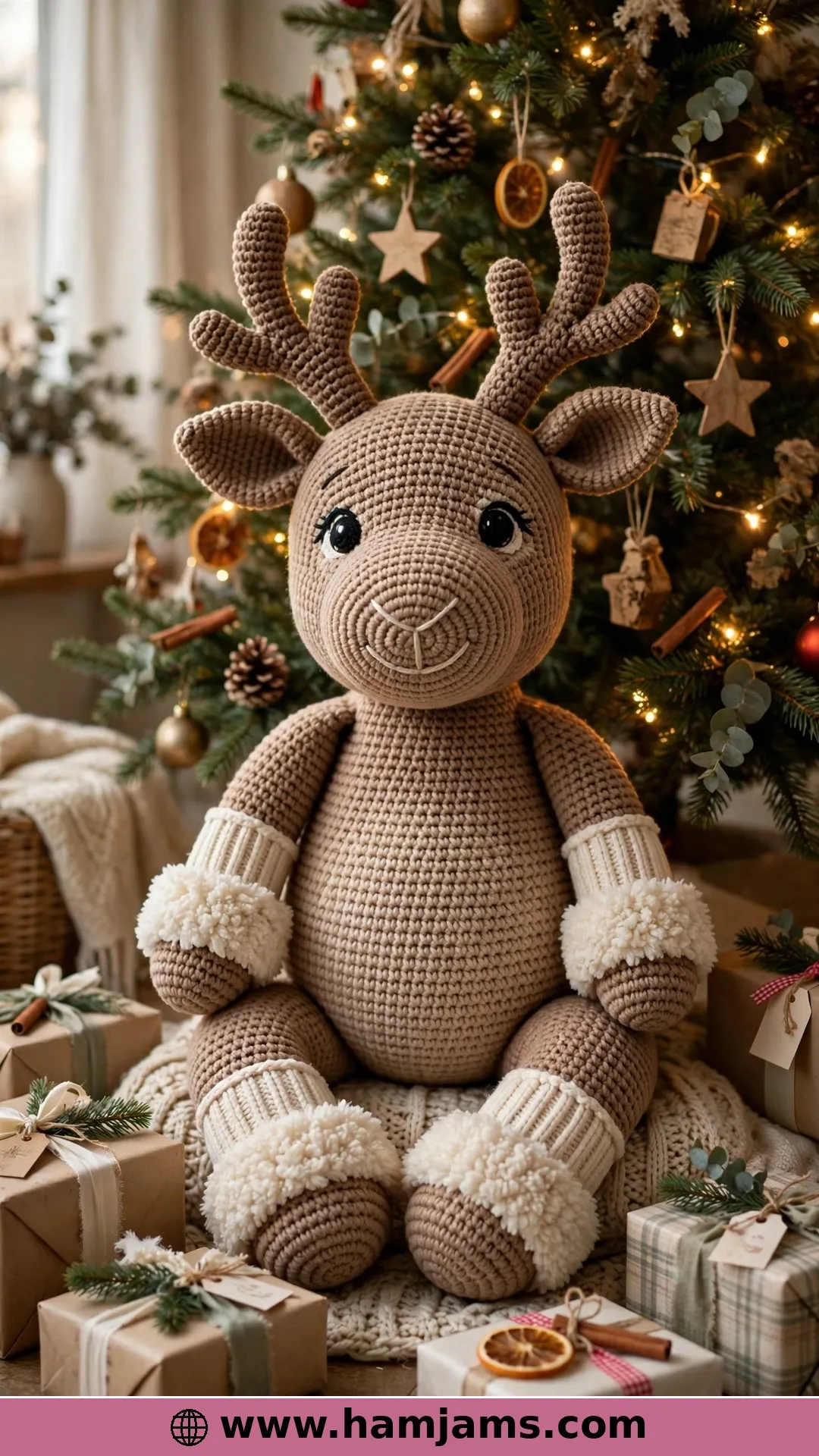 The Big Cuddly One With the Embroidered Smile