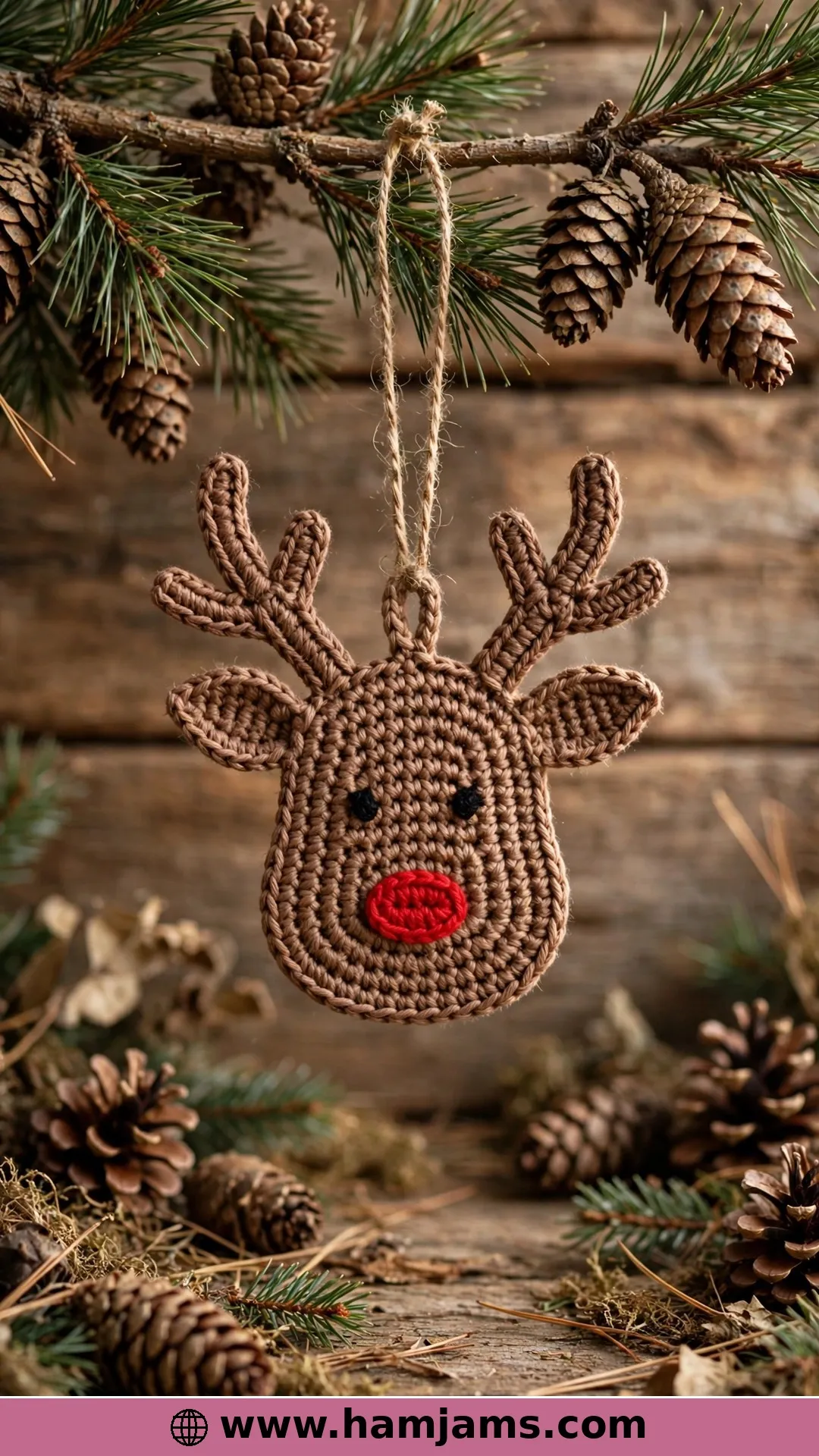 The Flat Panel Ornament With the Clever Antlers