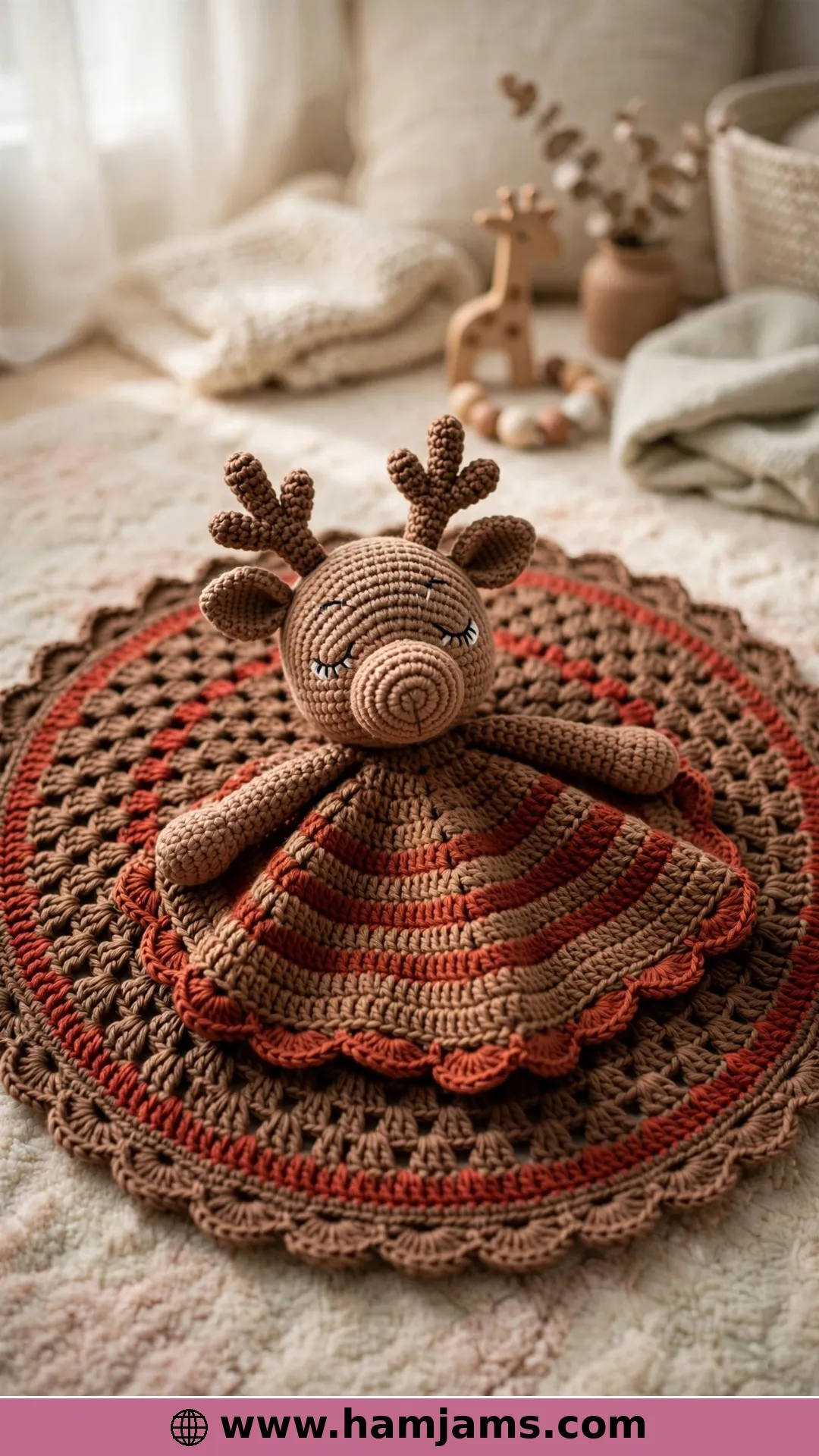 A Blanket Lovey for Baby's First Christmas