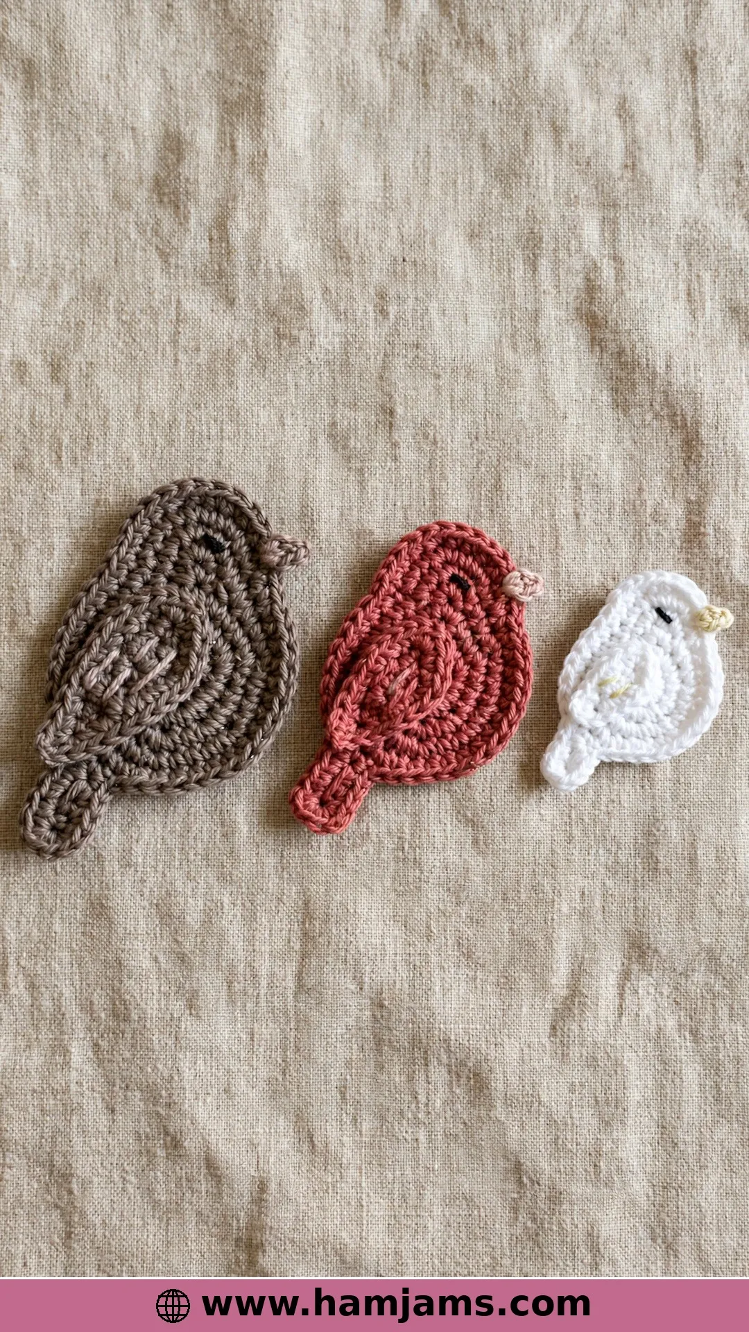 One Appliqué in Three Lovely Sizes