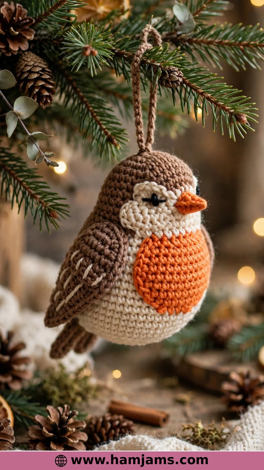 A No-Sew Christmas Ornament