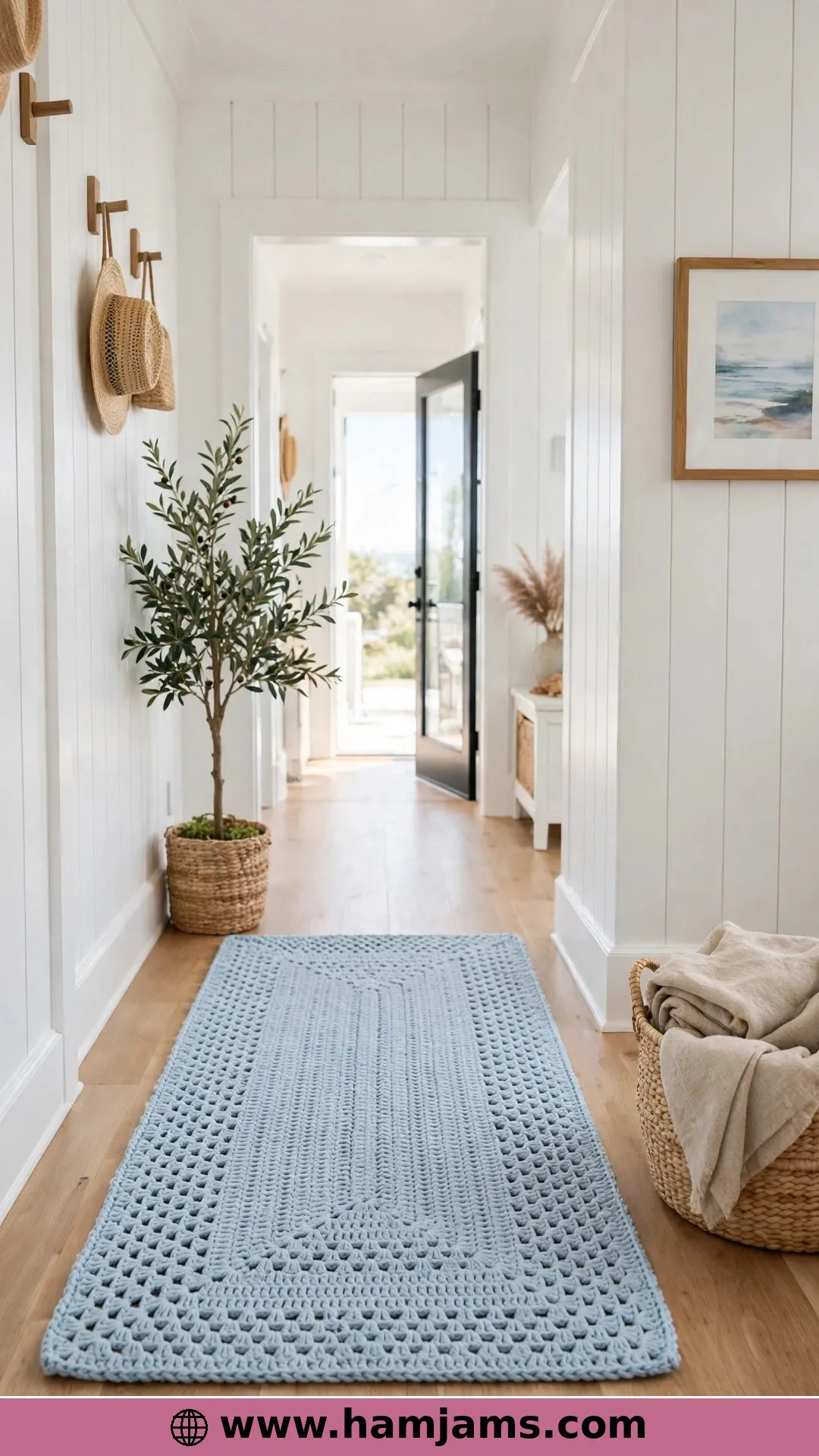 A Seaside Boardwalk Rectangle