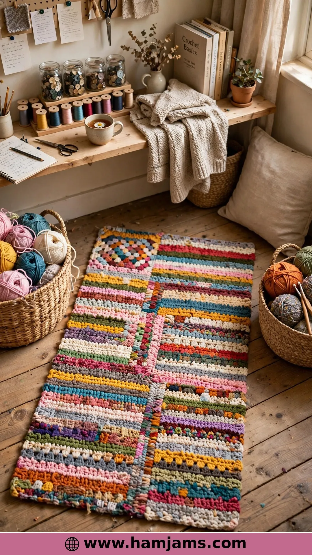 The Five-Strand Linen Stitch Scrap Buster