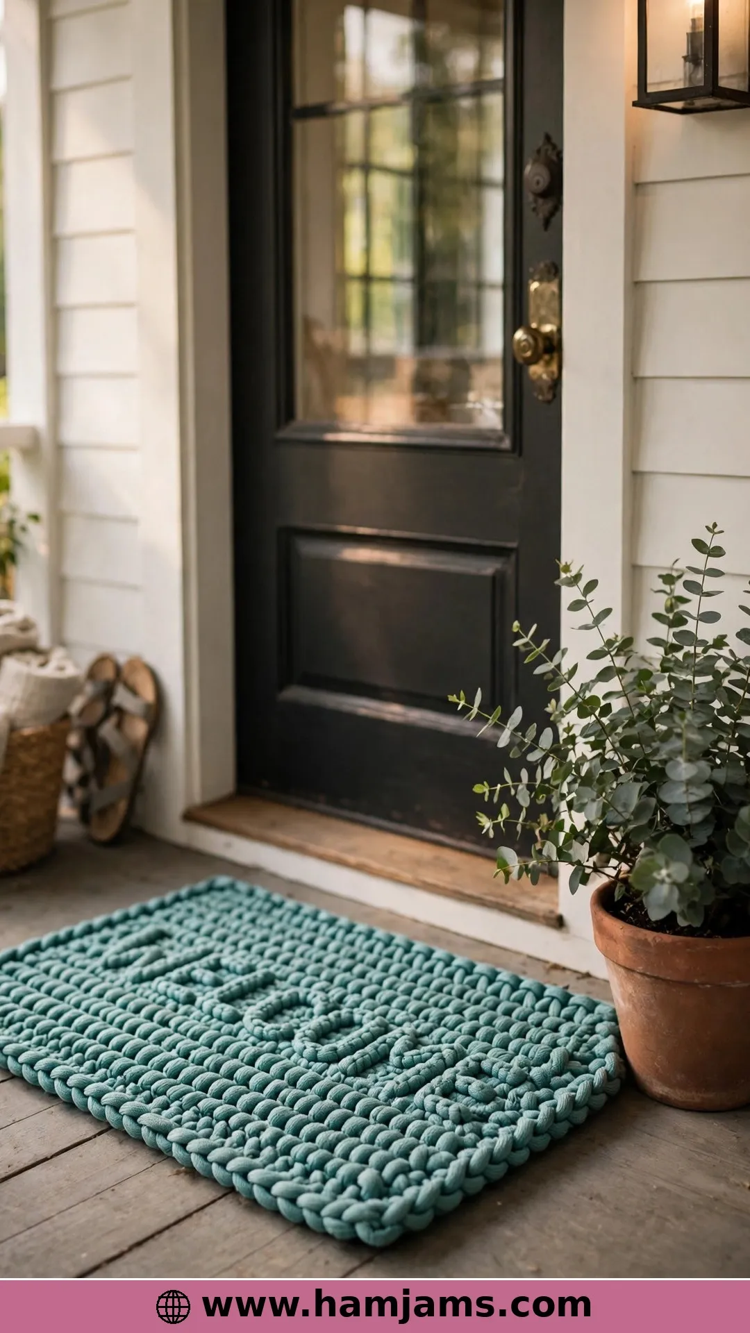 A Paracord Welcome Mat That Weathers Anything