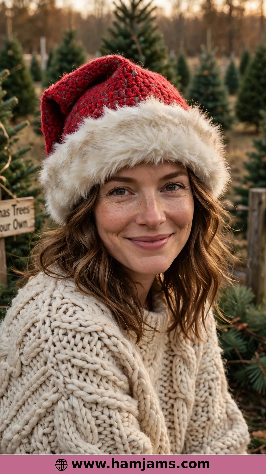 Rustic Tweed Texture With a Faux Fur Brim