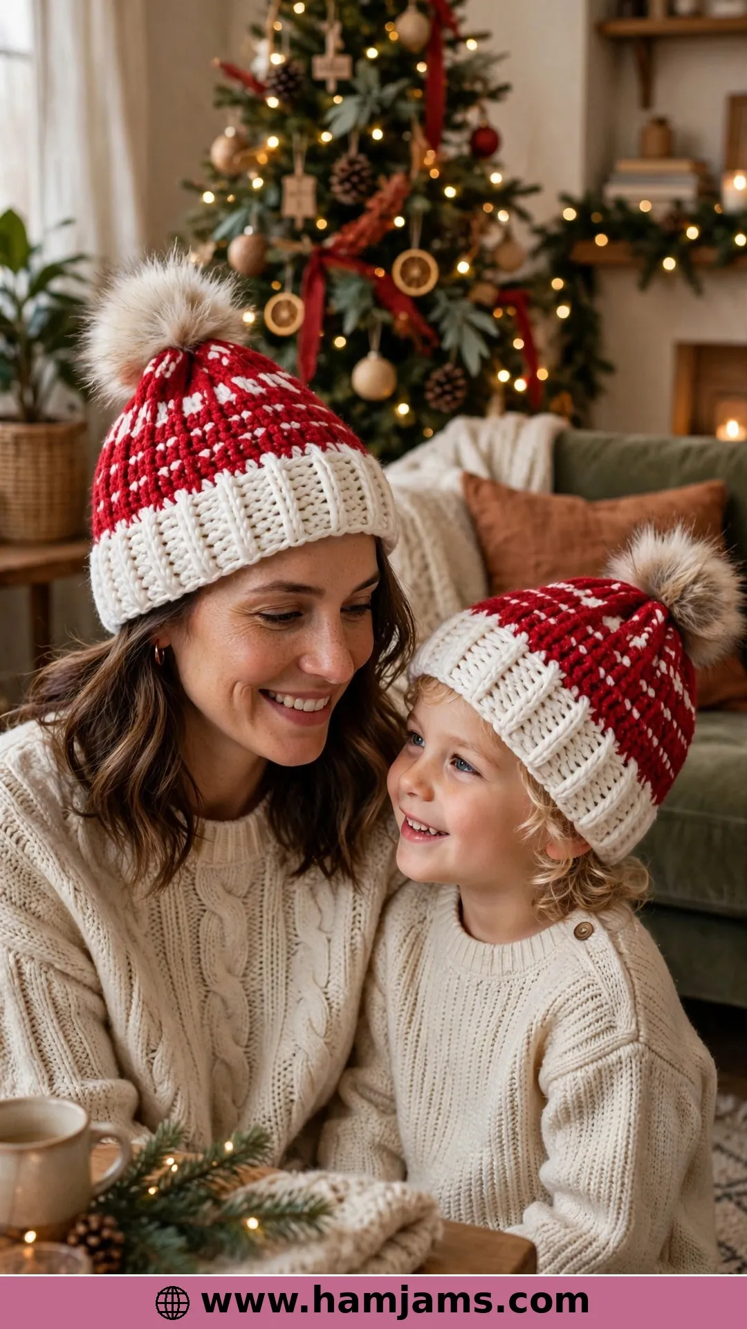 The Beanie-Shaped Santa for Matching Photos