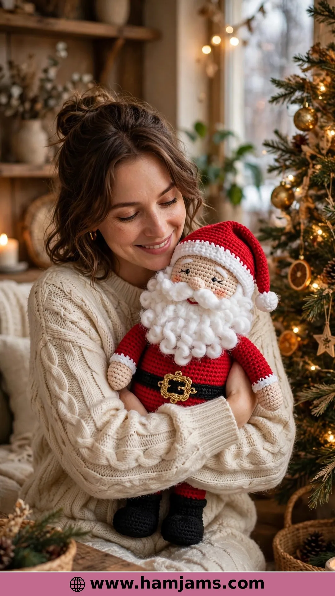 The Cuddle-Sized Santa You Can Actually Hug