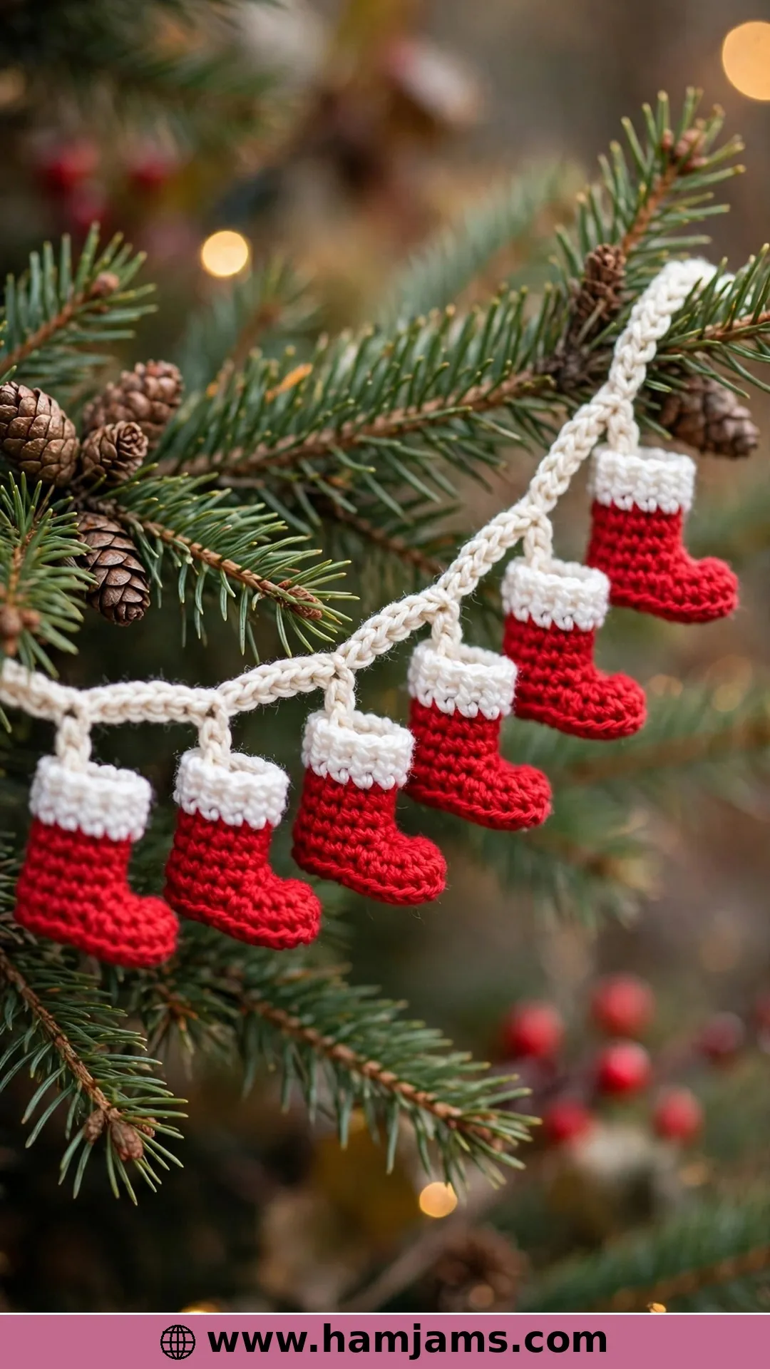 The Tiny Santa Boots Bunting