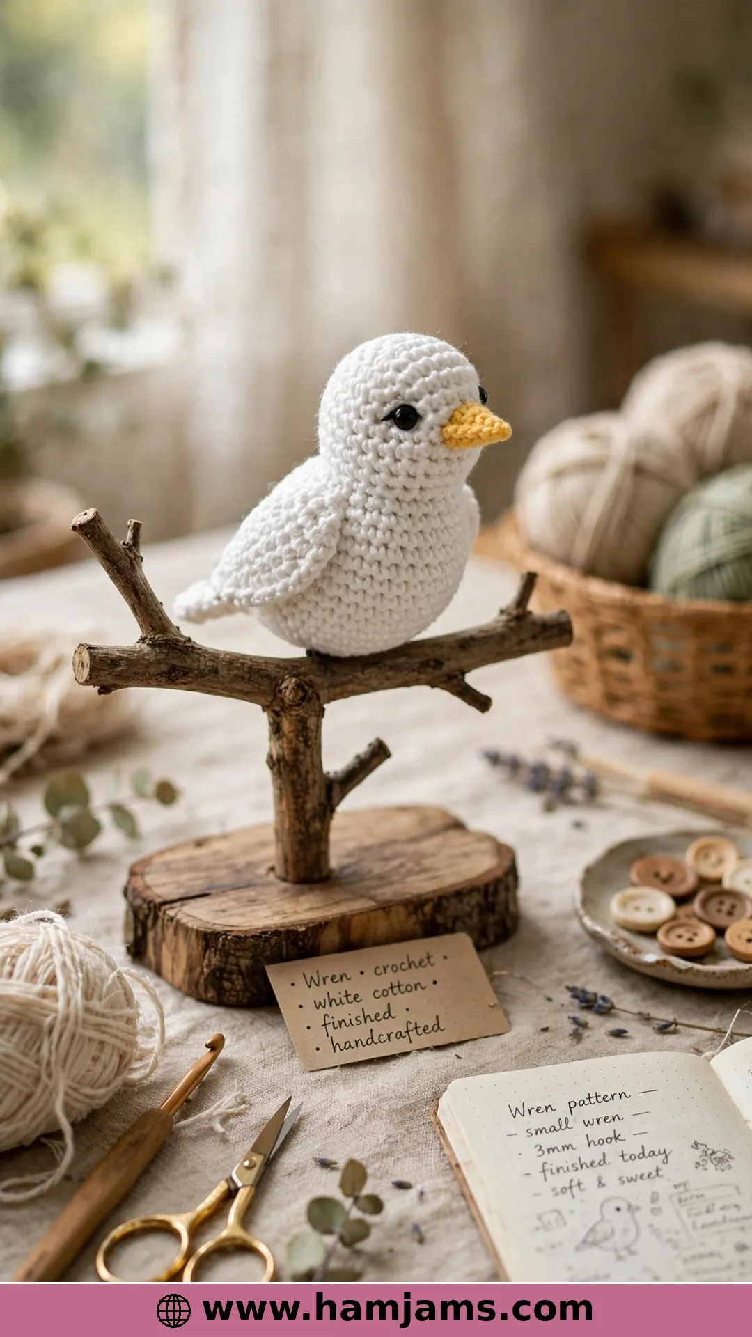 A Little Wren, Worked in One Gull Colour