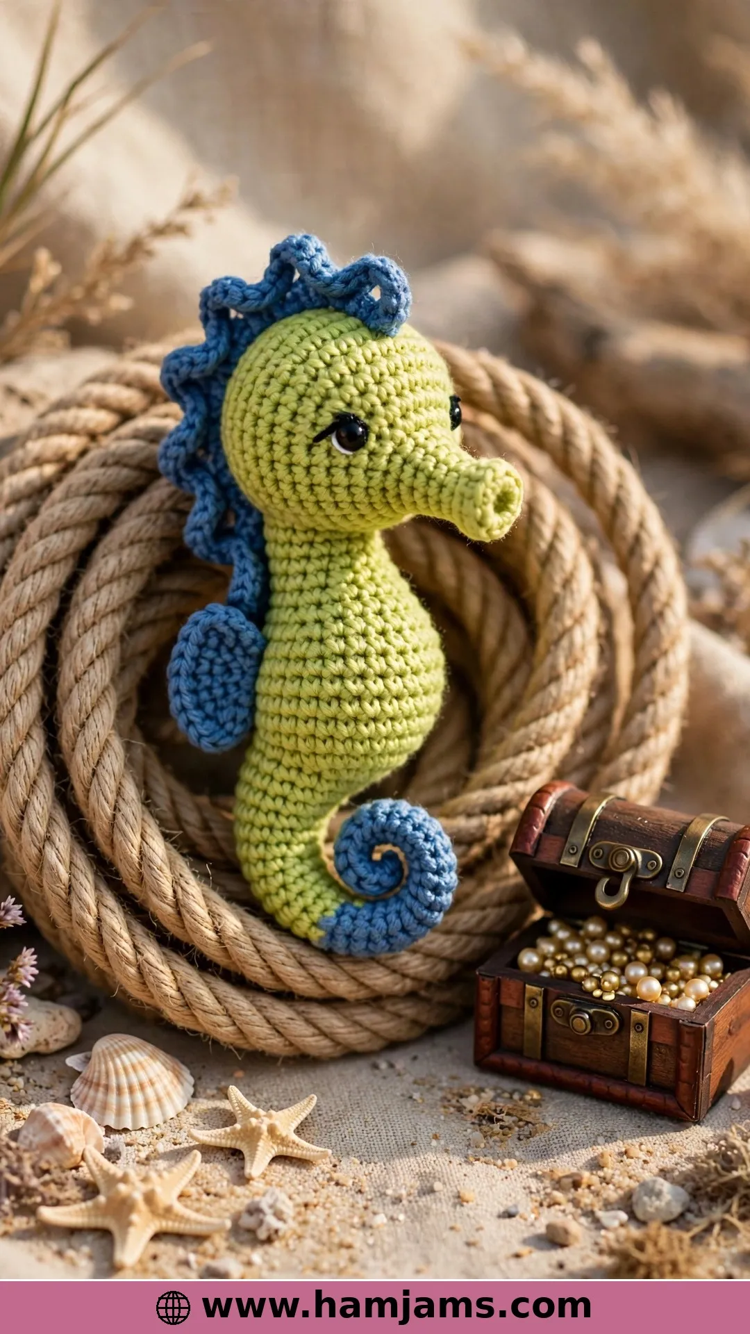 A Pocket-Sized Advent Seahorse
