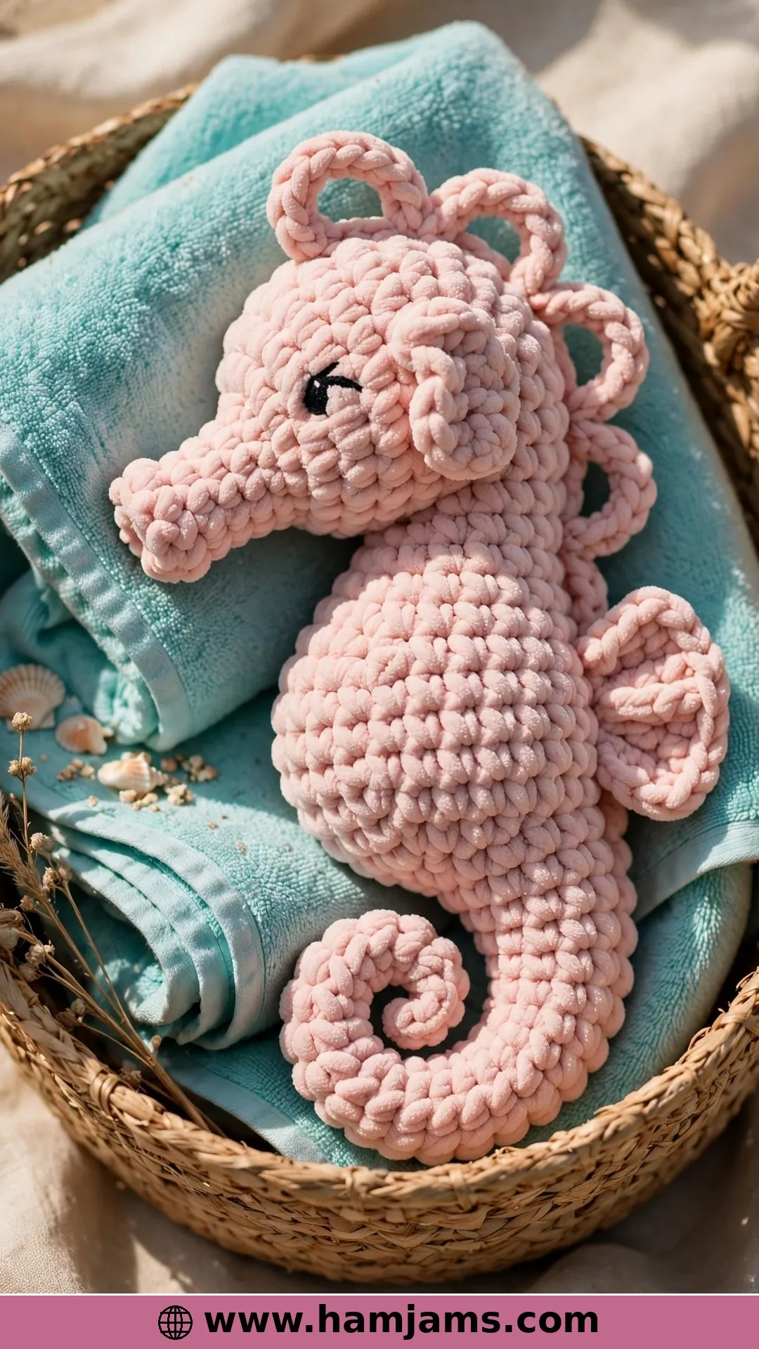 The No-Sew Jelly Bean Seahorse