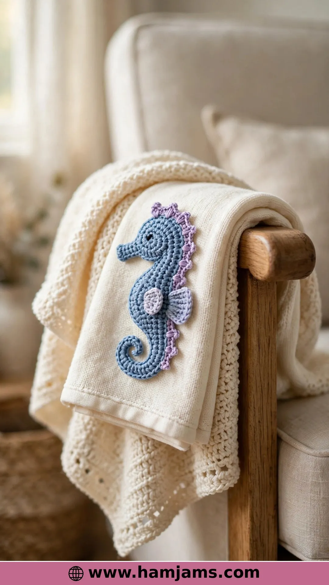 The Undersea Sweetness Blanket Seahorse