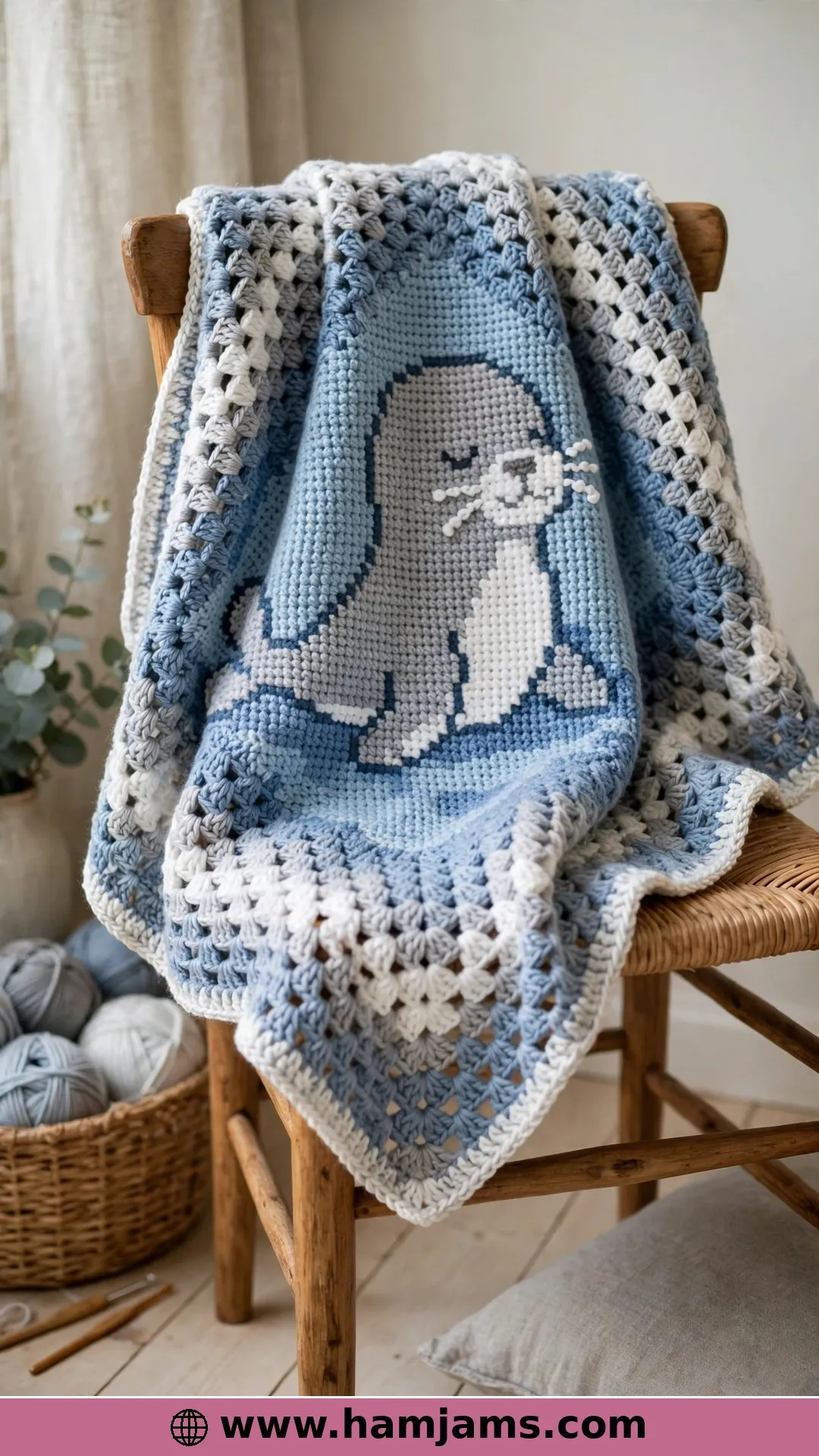 The C2C Baby Seal Blanket