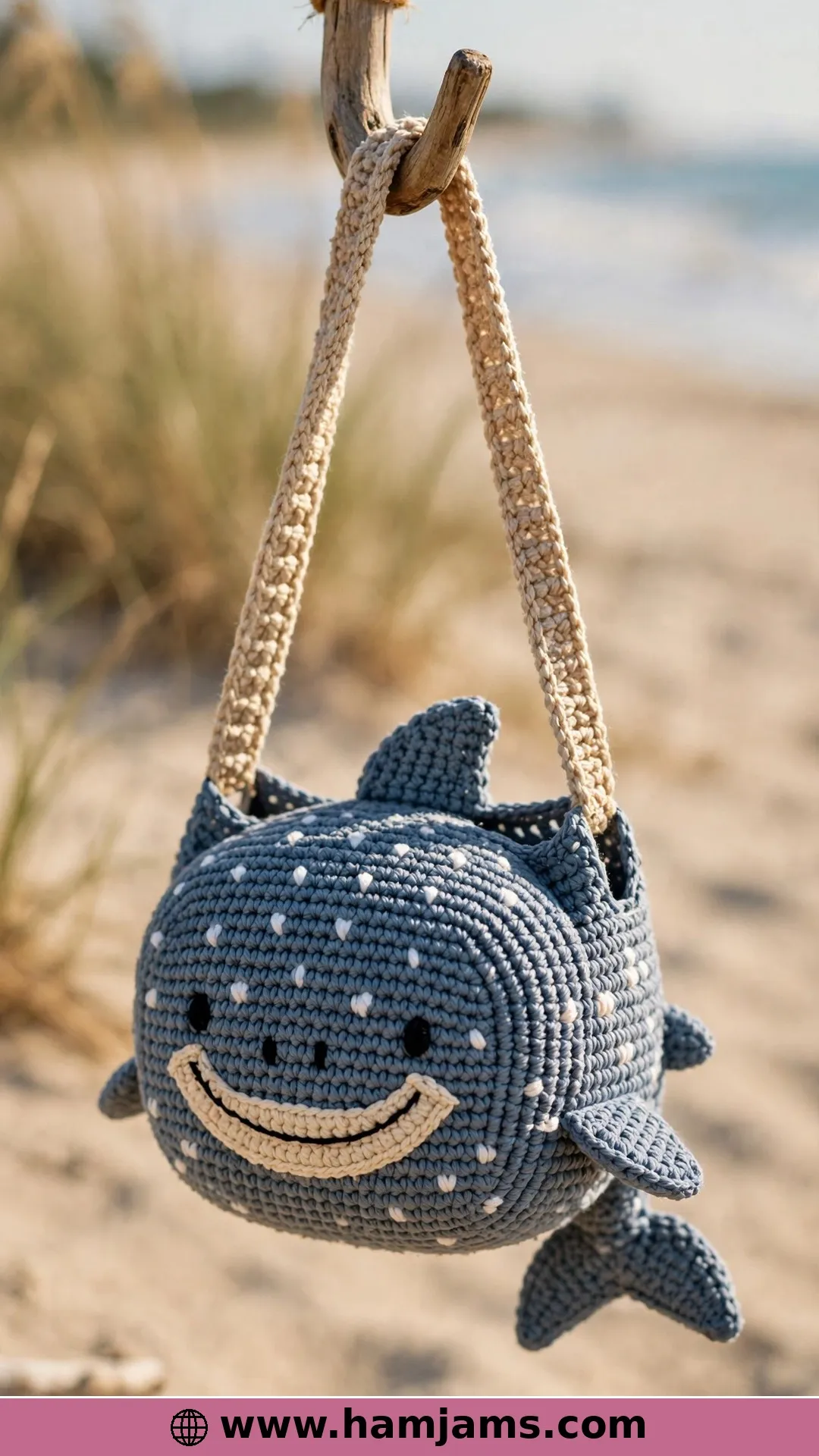 A Whale Shark Bag for Beach Days
