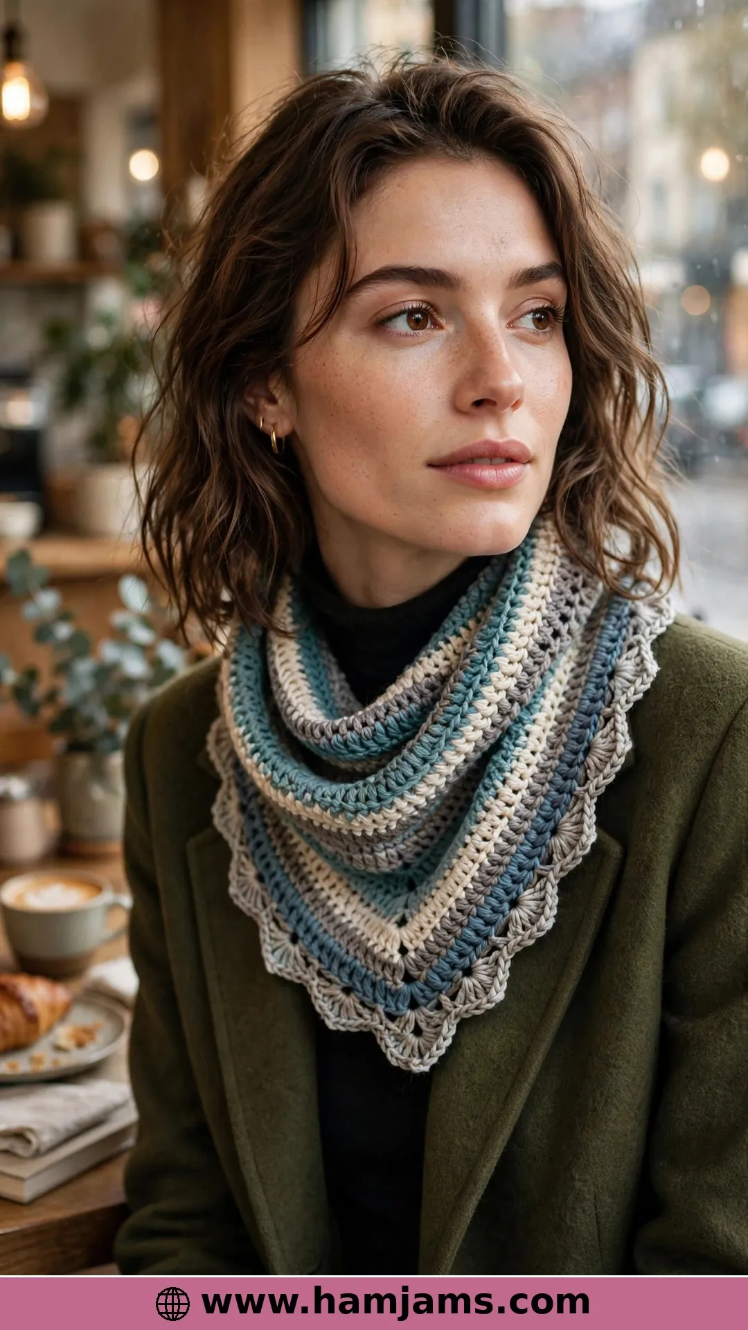 The Shawlette That Doubles as a Scarf