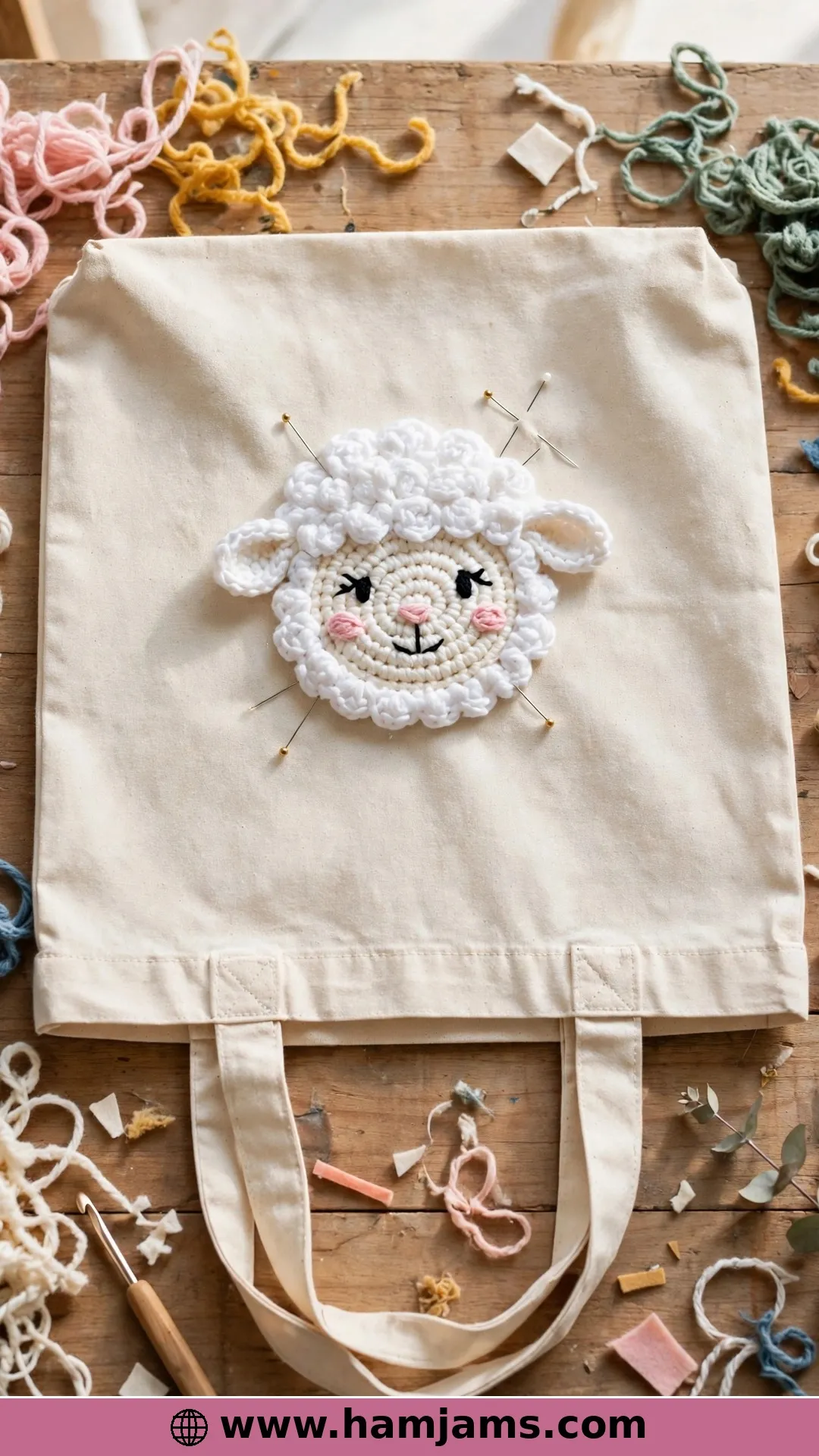The Spring Sheep Appliqué