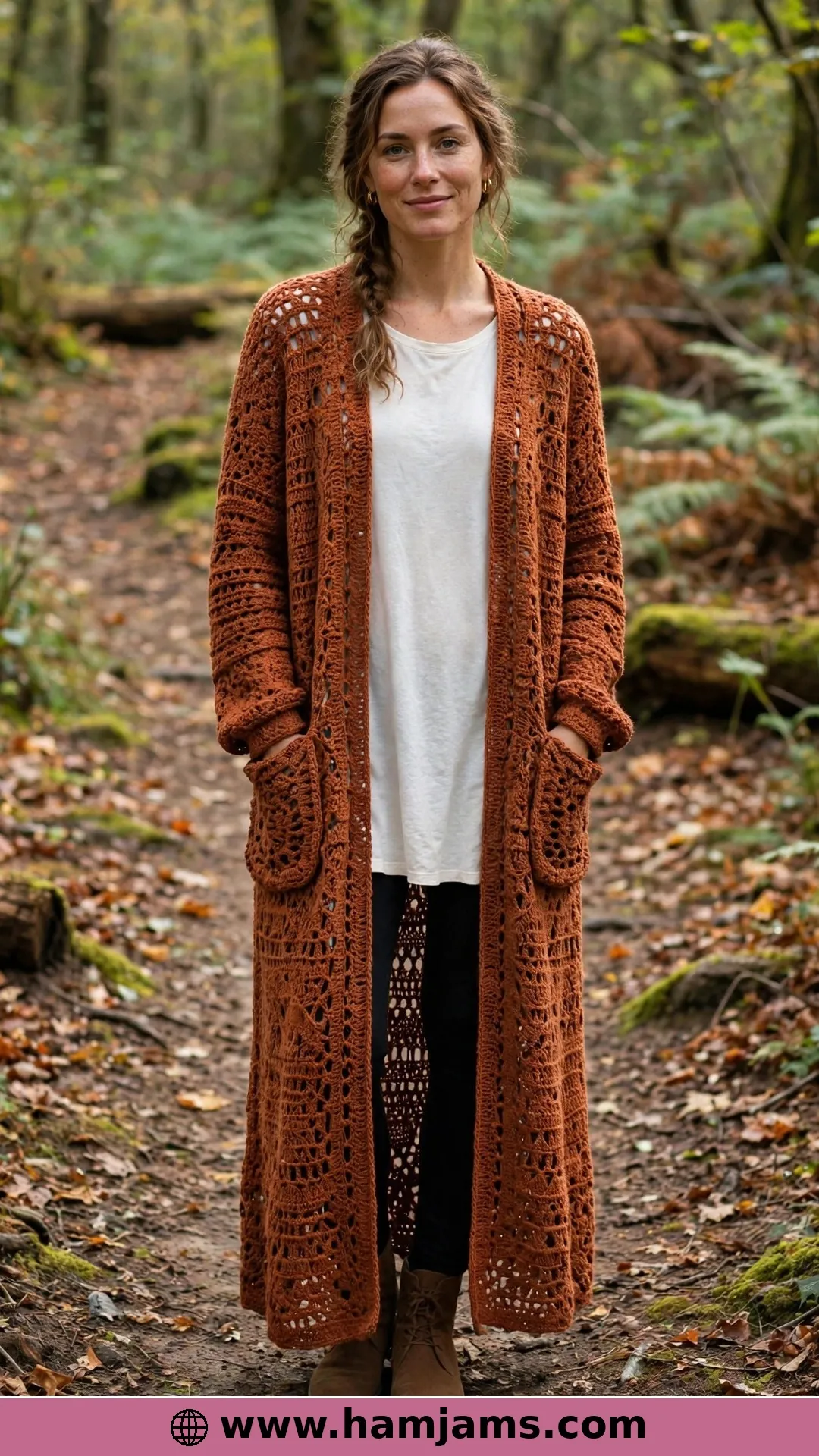 The Autumn Walk Duster with Deep Pockets