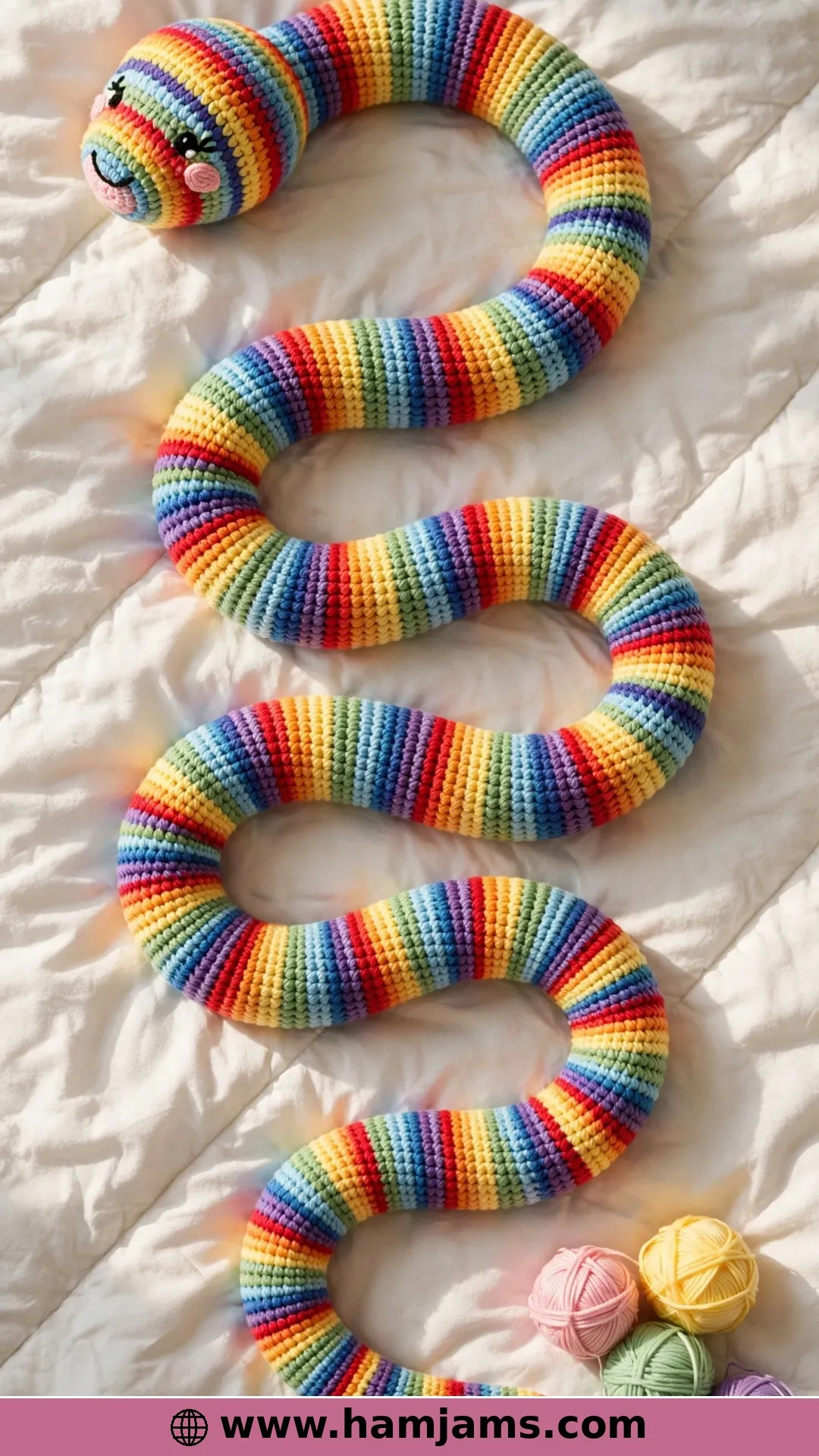 Sammy, the Extra-Long Striped Snake