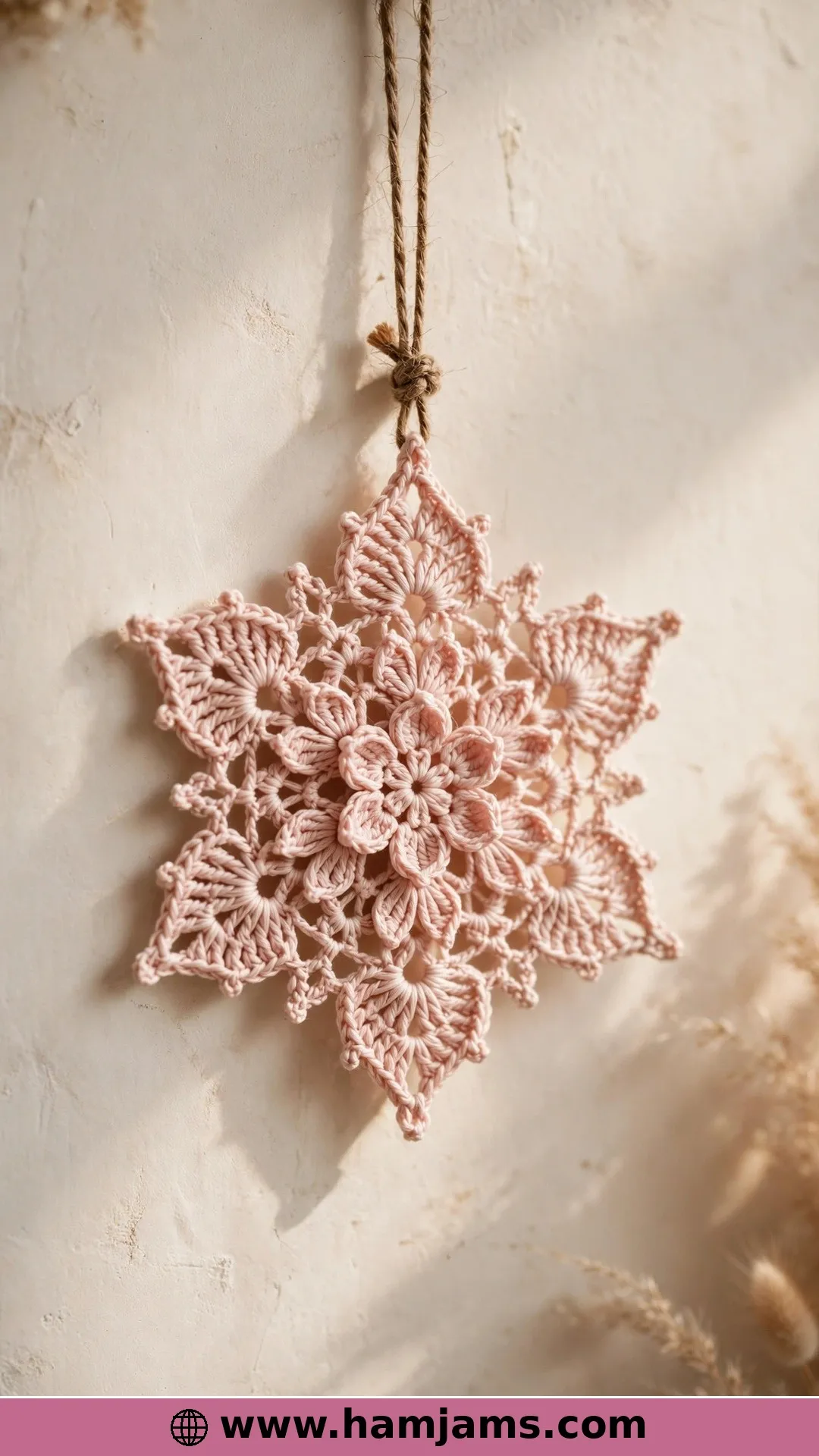 Half Snowflake, Half Blushing Flower