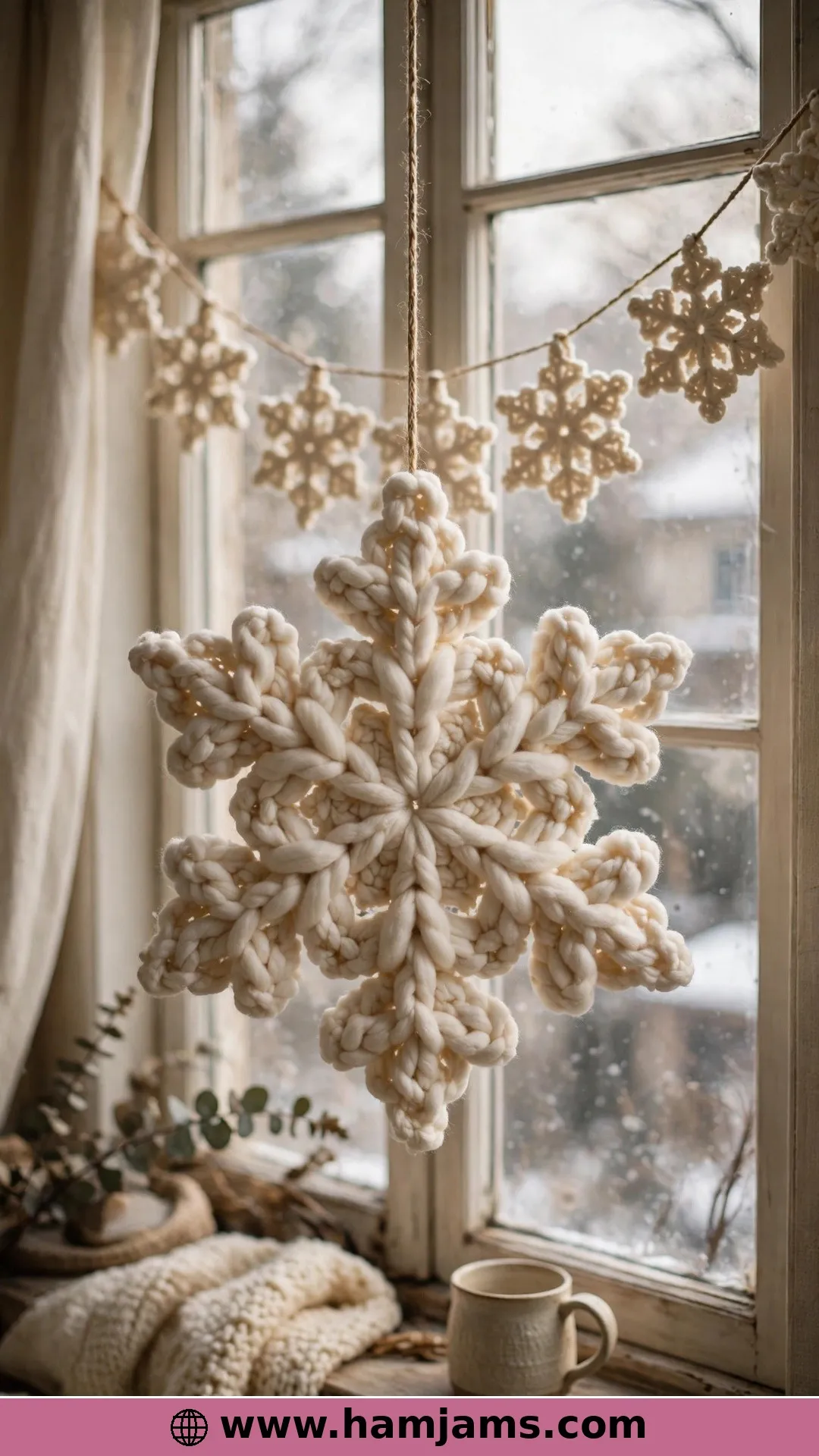 The Five-Minute Bulky Snowflake