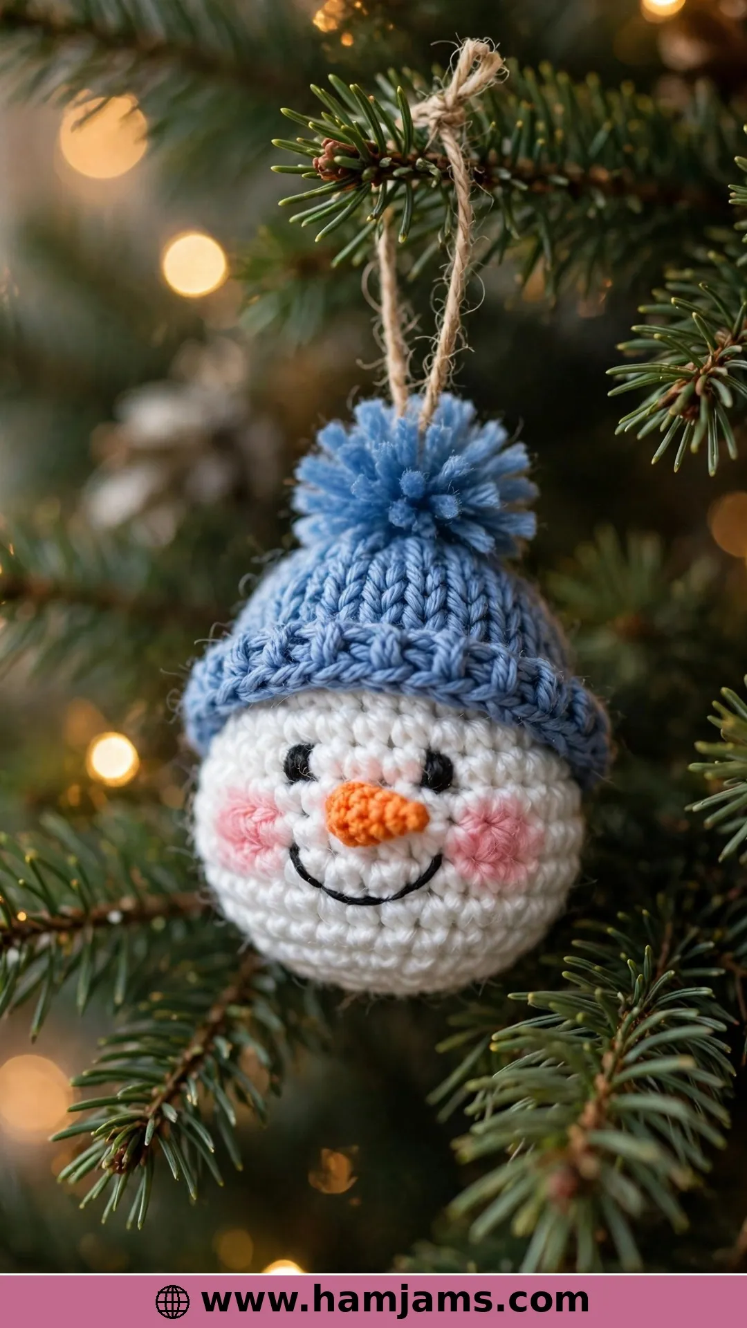 The Tiny Snowman With the Pom-Pom Hat