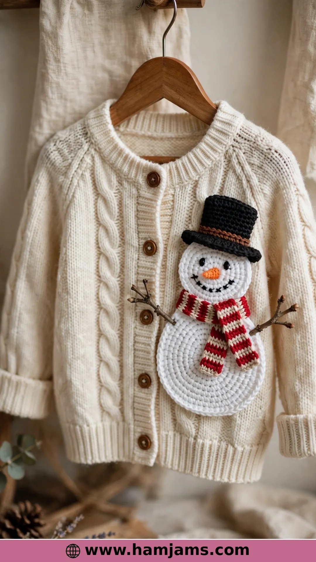 The Big Friendly Snowman Appliqué