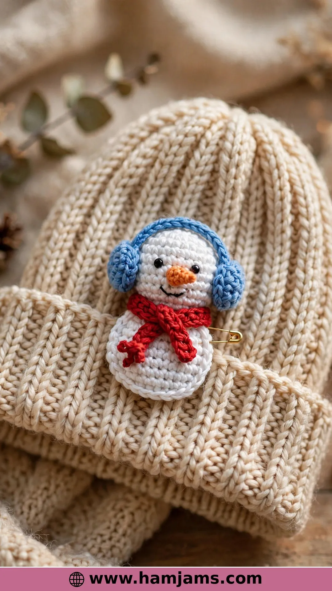 The Itty-Bitty Earmuff Appliqué