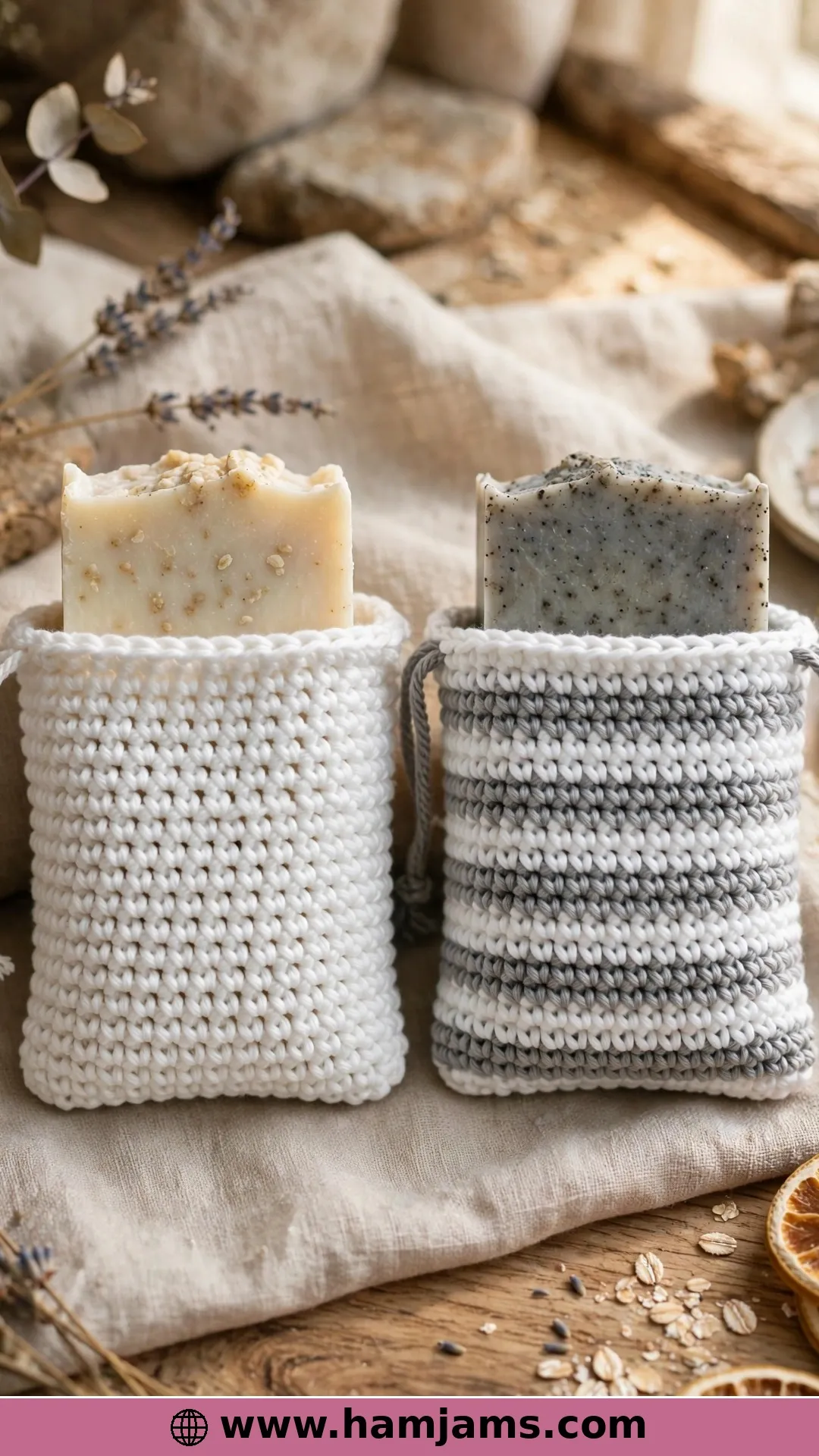 Two Soap Saver Patterns in One